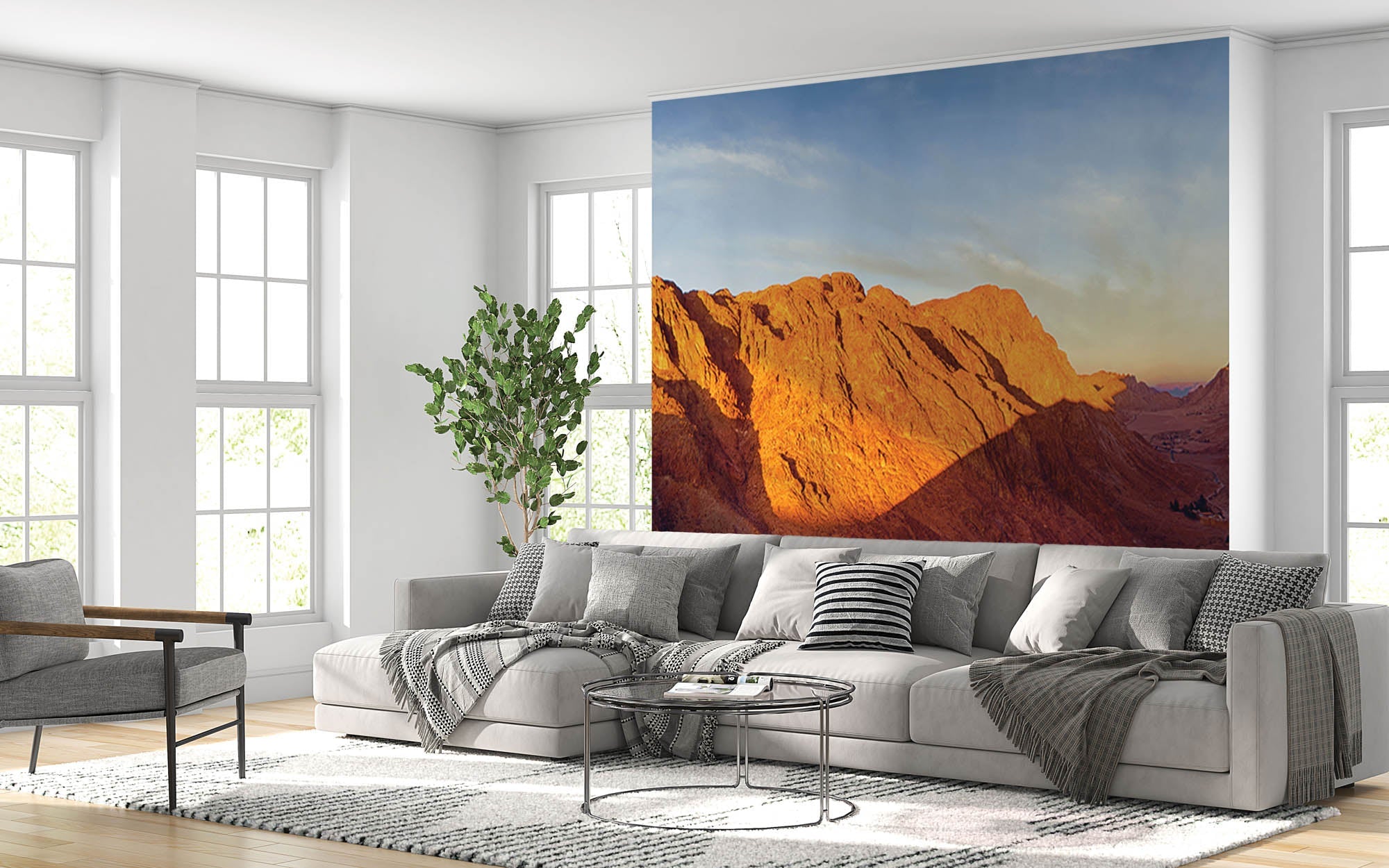 Zonsopgang berg - LW00146