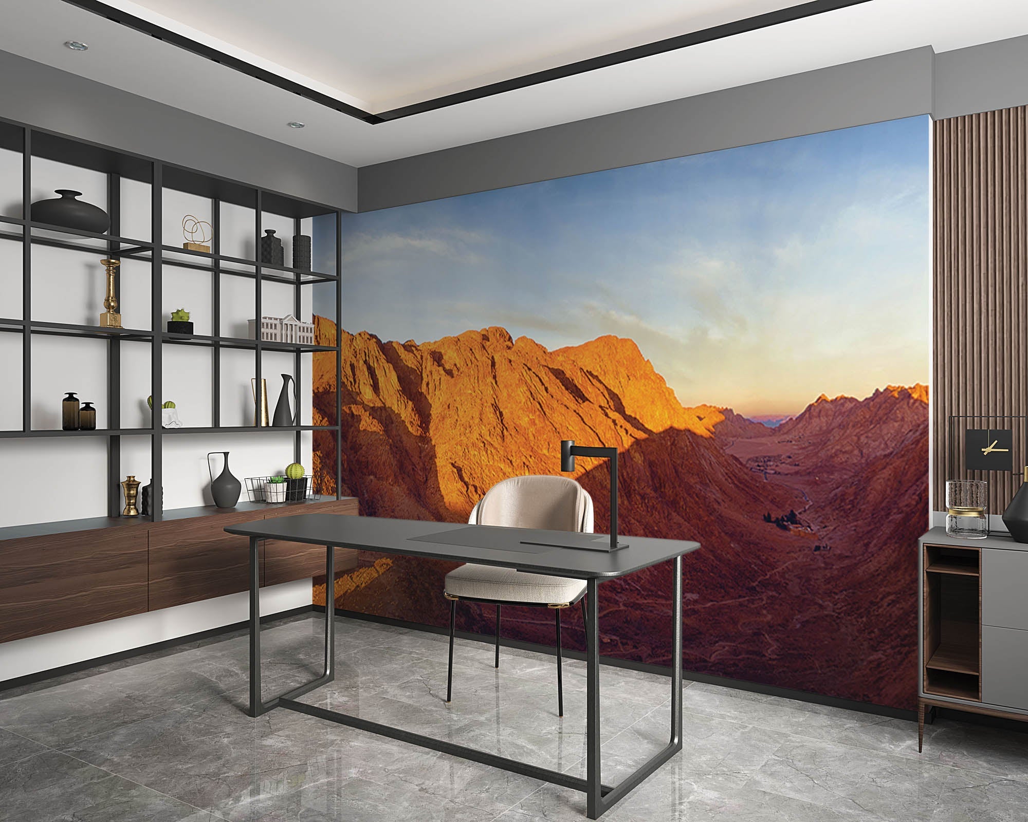 Zonsopgang berg - LW00146