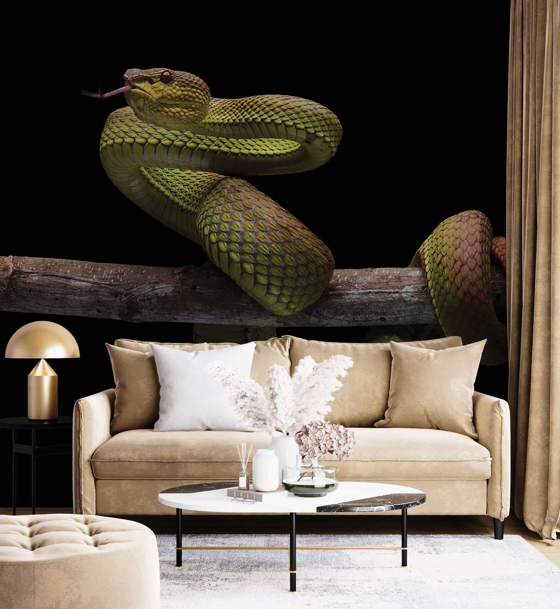 Slang op tak - LW00194