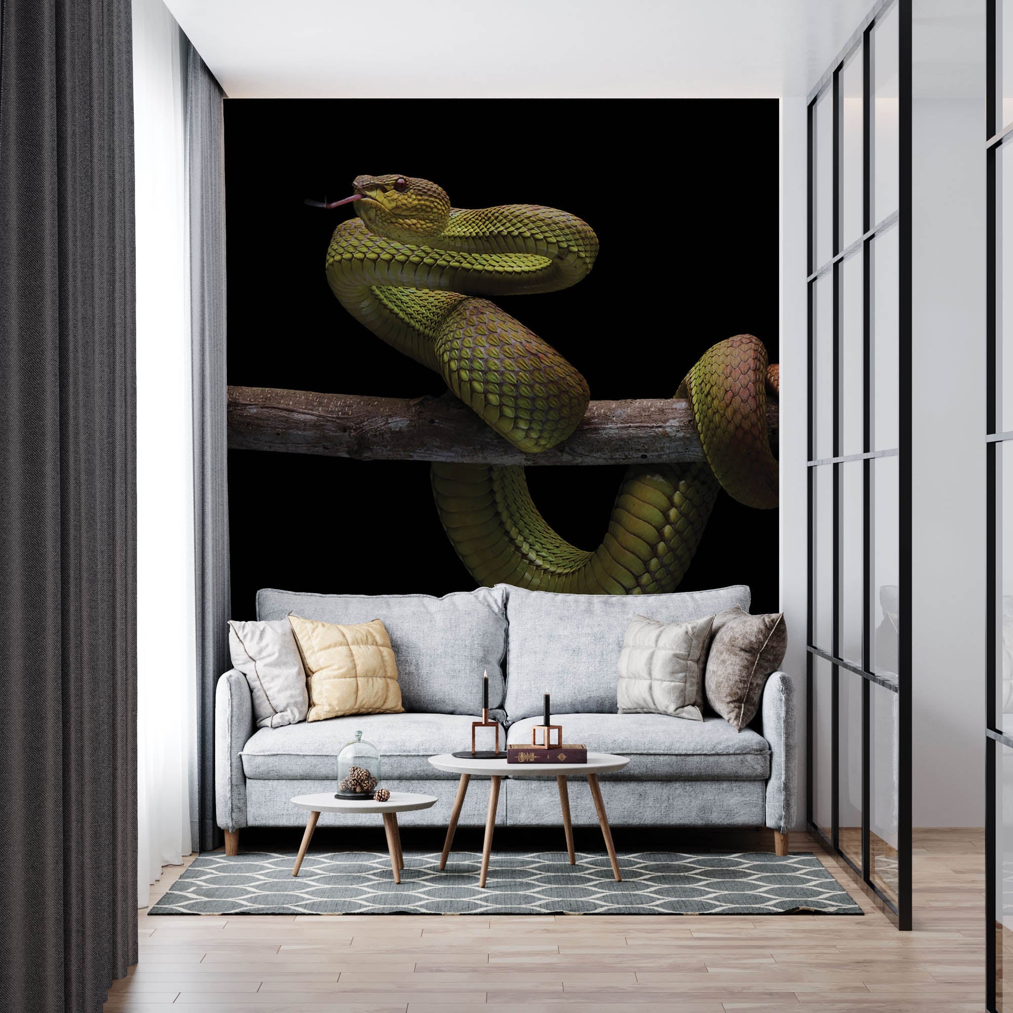 Slang op tak - LW00194