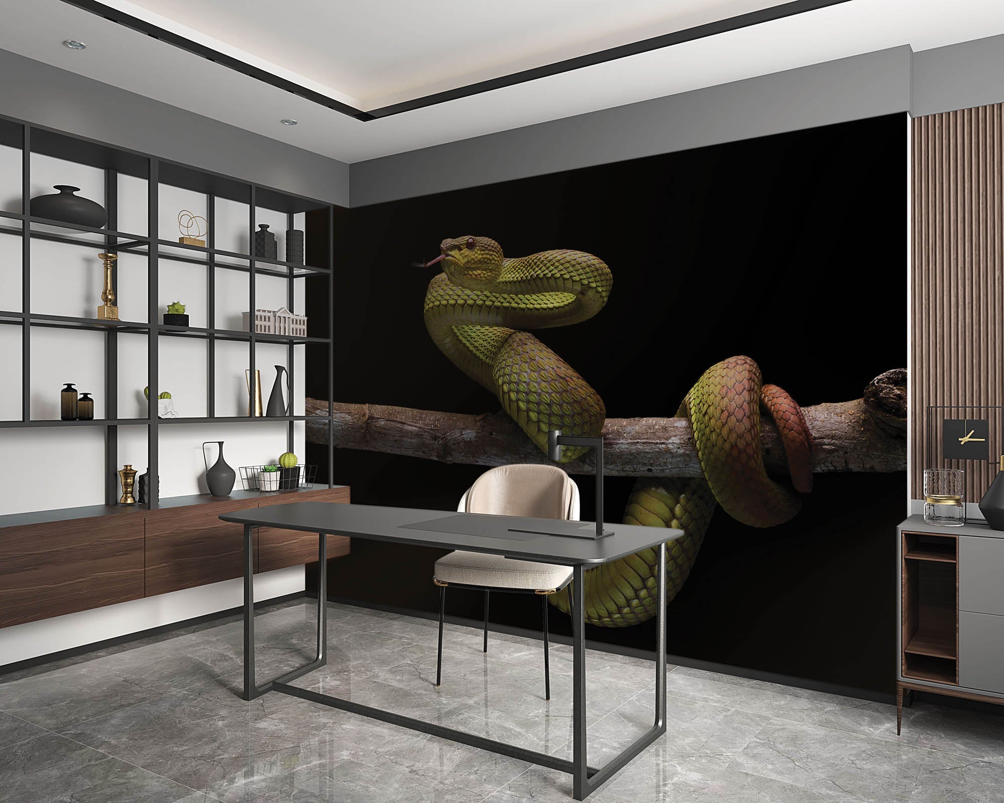 Slang op tak - LW00194