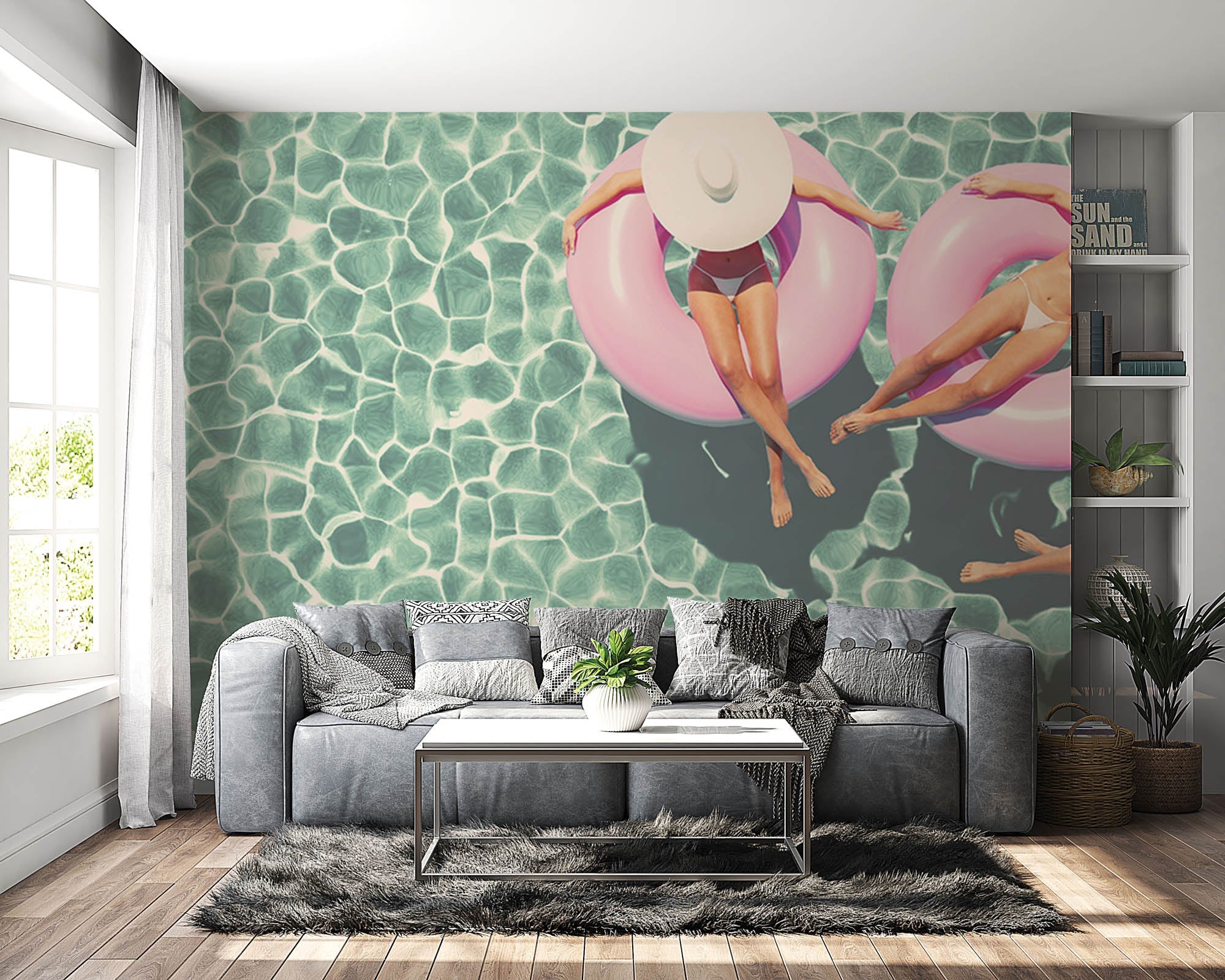 Retro zwembad - LW00442