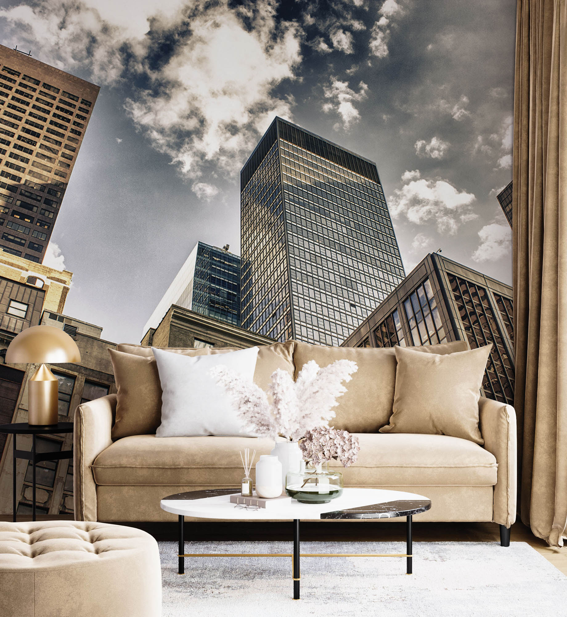 Vue inférieure de la skyline - LW00299