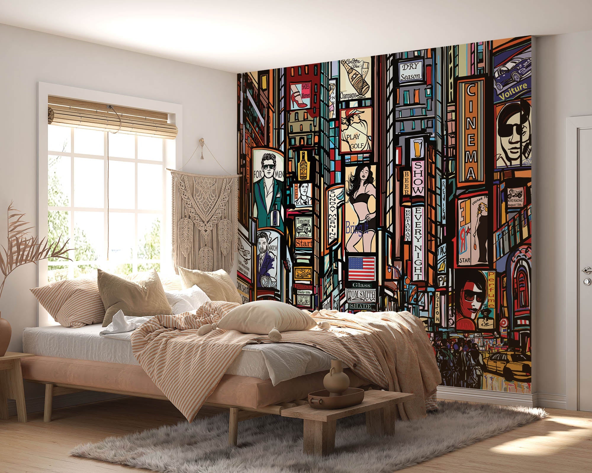 Times Square dessiné - LW00301