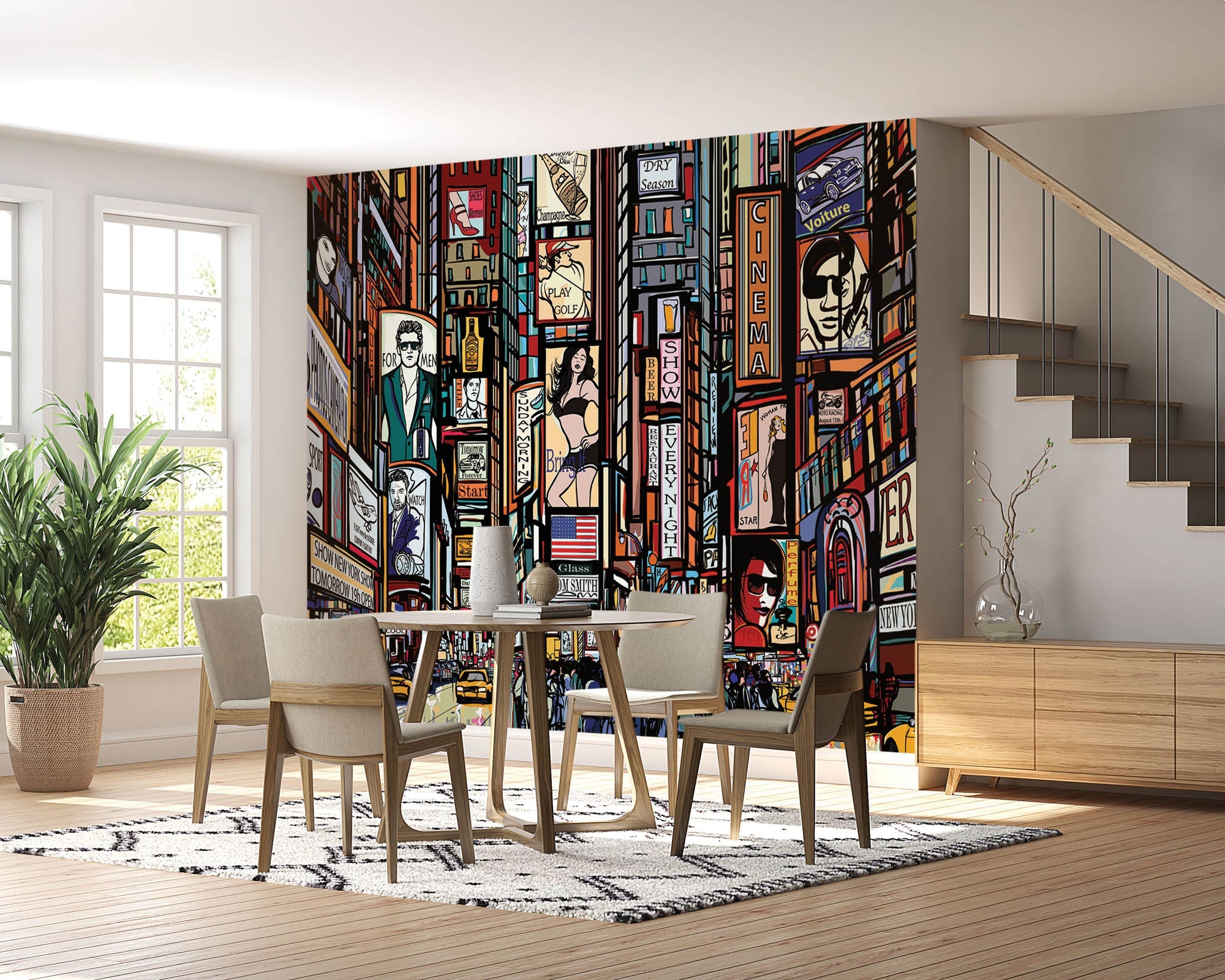 Times Square dessiné - LW00301