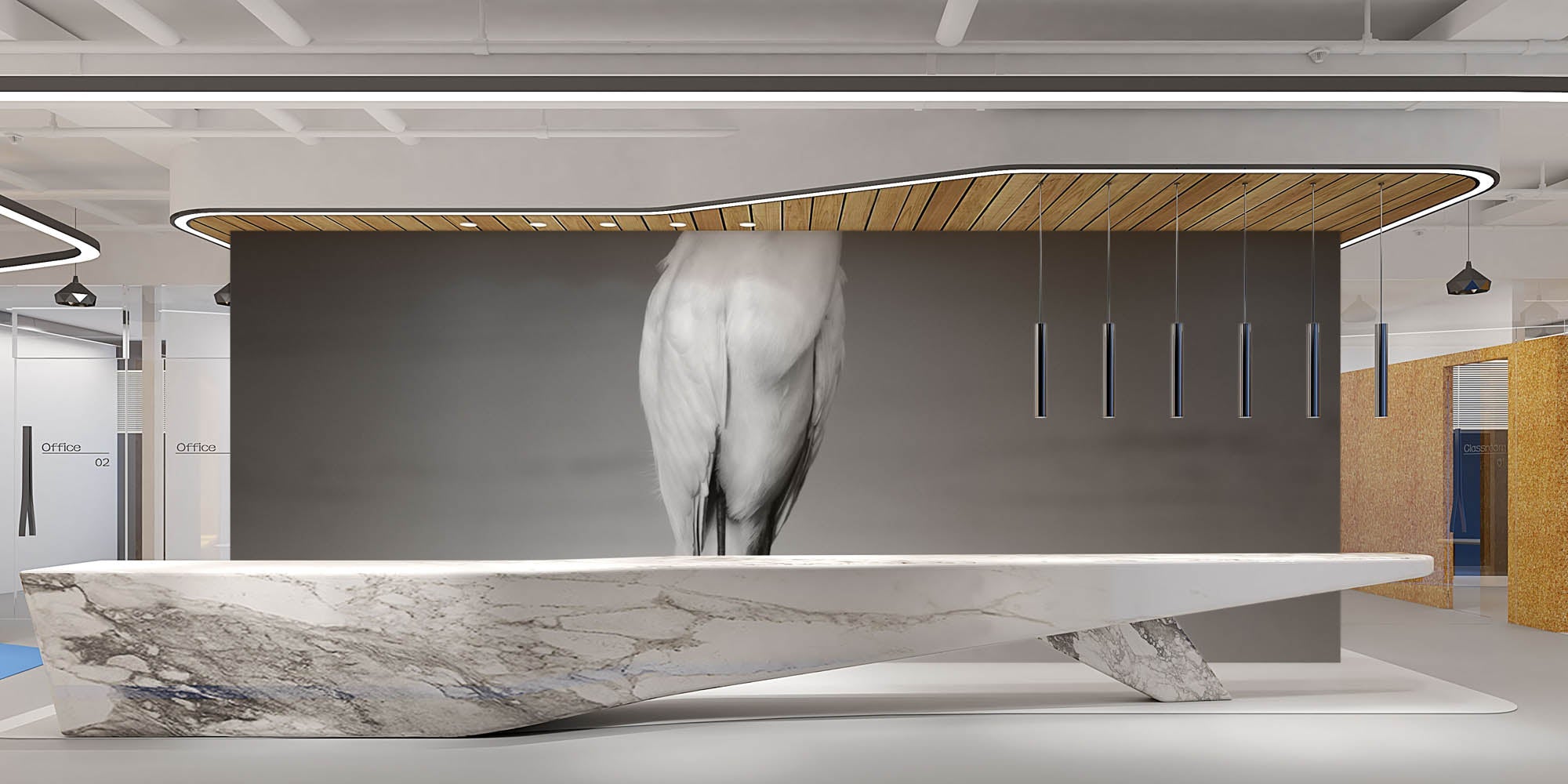 Héron cendré - LW00207