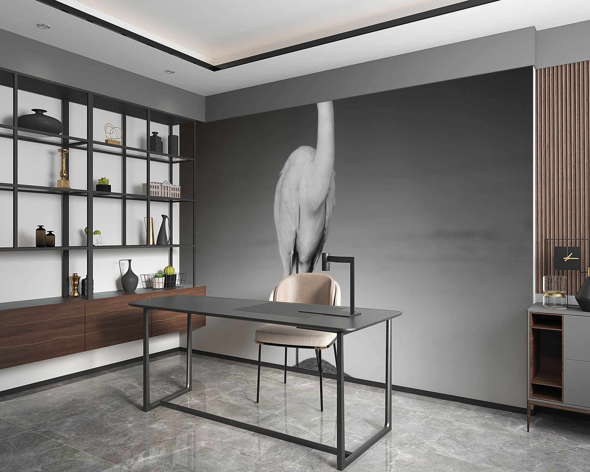 Héron cendré - LW00207