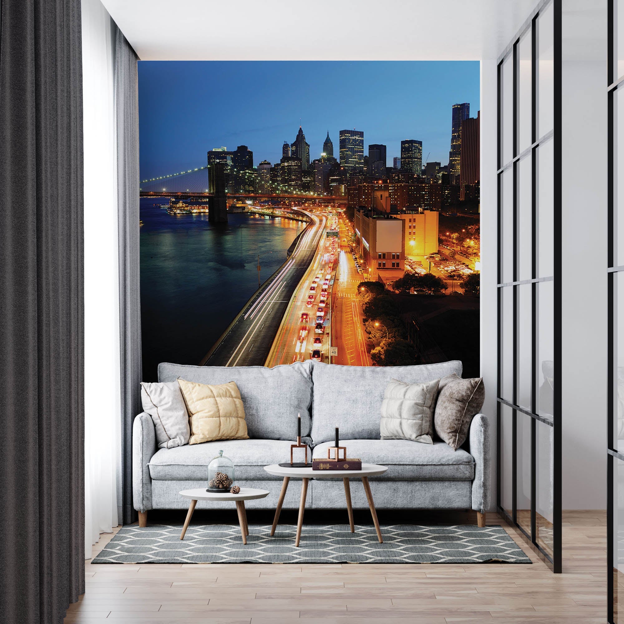 Schemering skyline Manhattan - LW00303