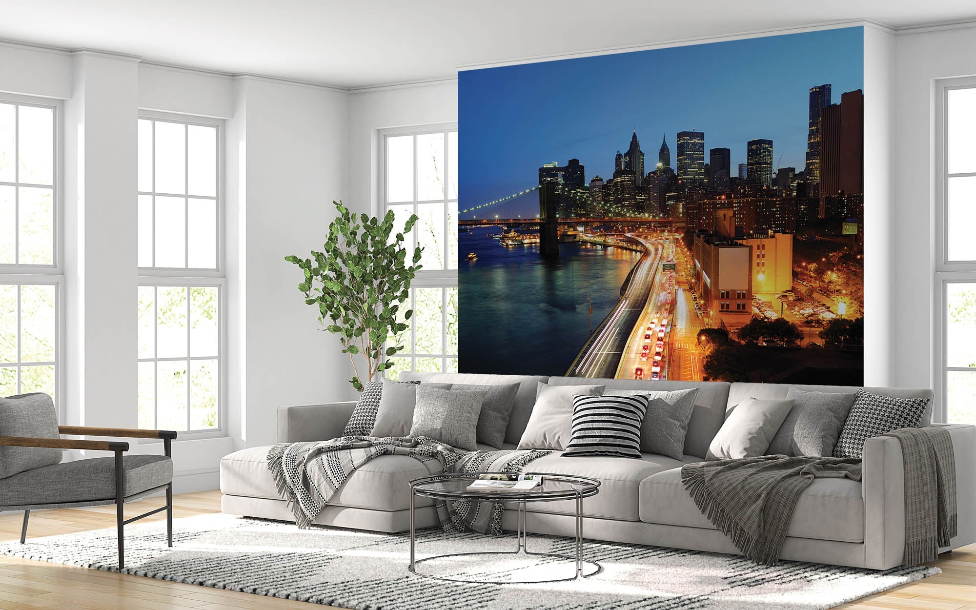 Schemering skyline Manhattan - LW00303