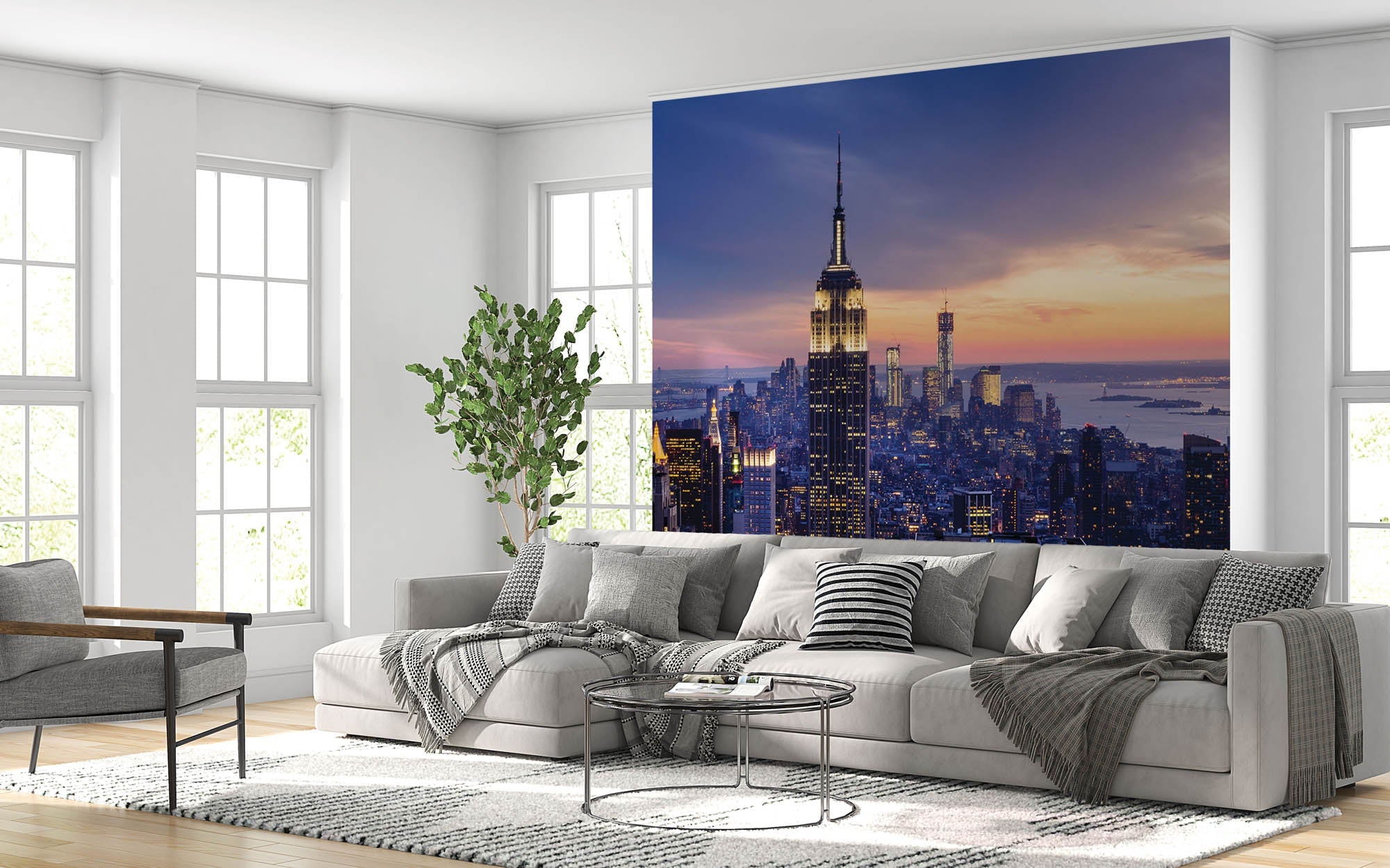 Zonsondergang new York - LW00305