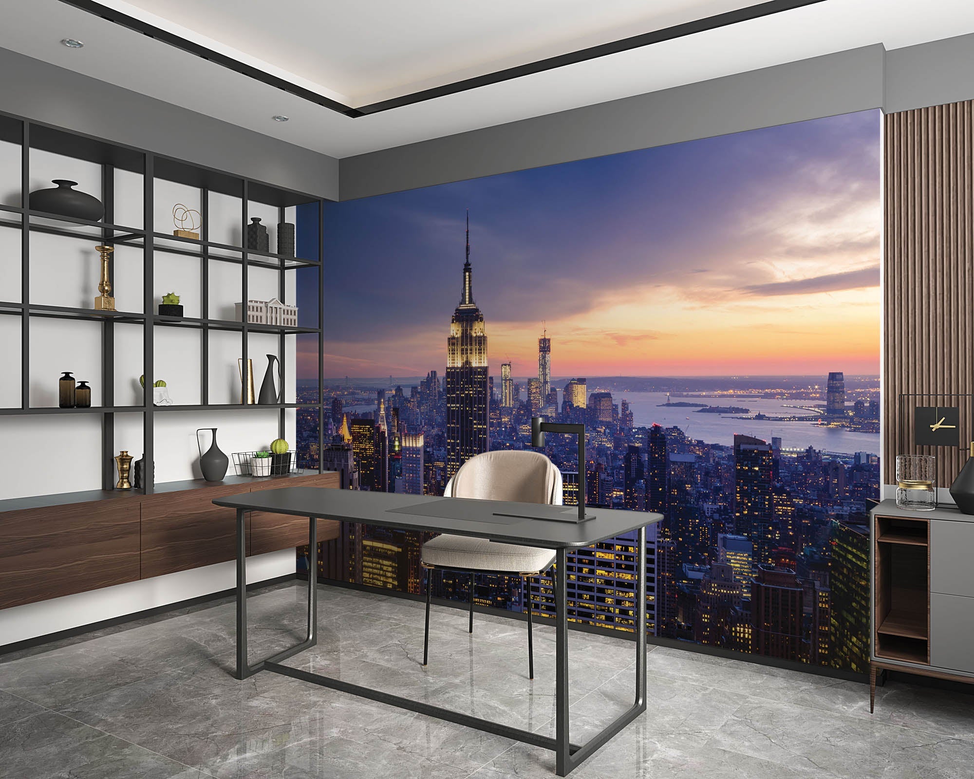 Zonsondergang new York - LW00305