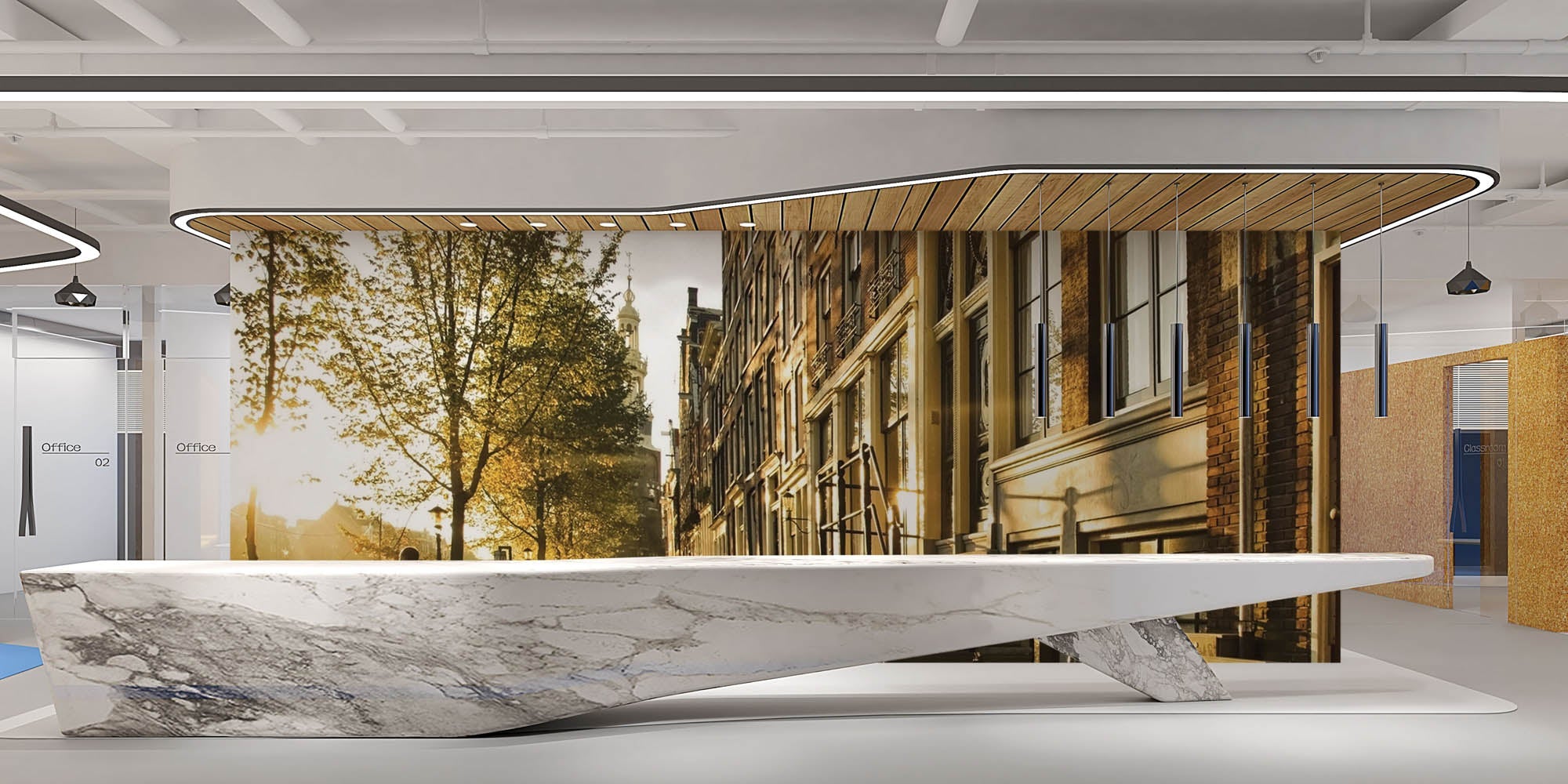 Straat in Amsterdam - LW00353