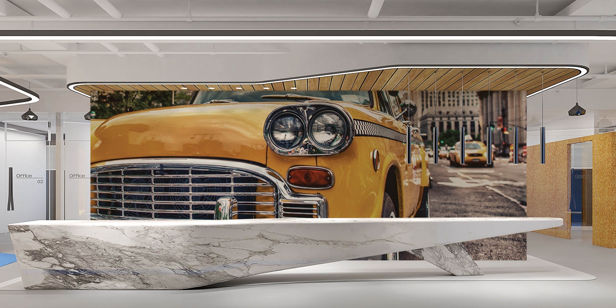 Vintage taxi - LW00308