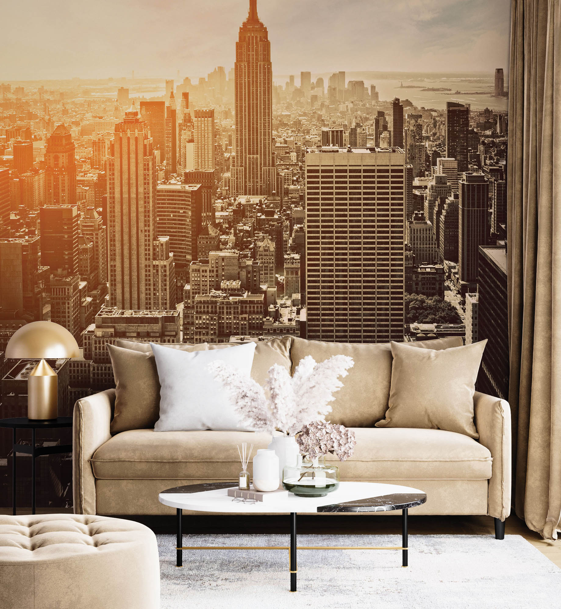 Coucher de soleil à Manhattan - LW00310