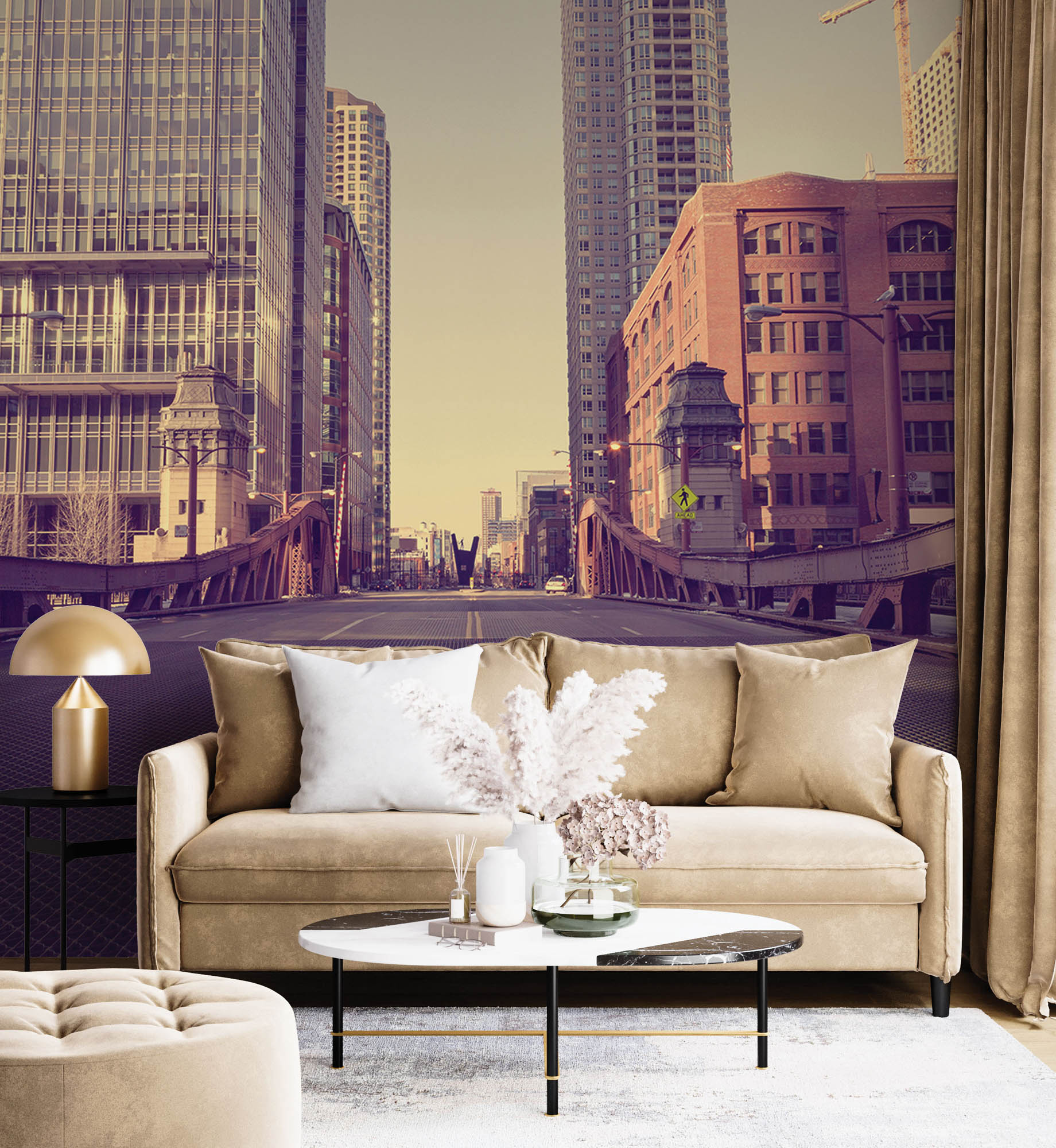 Photo vintage d'un pont - LW00354