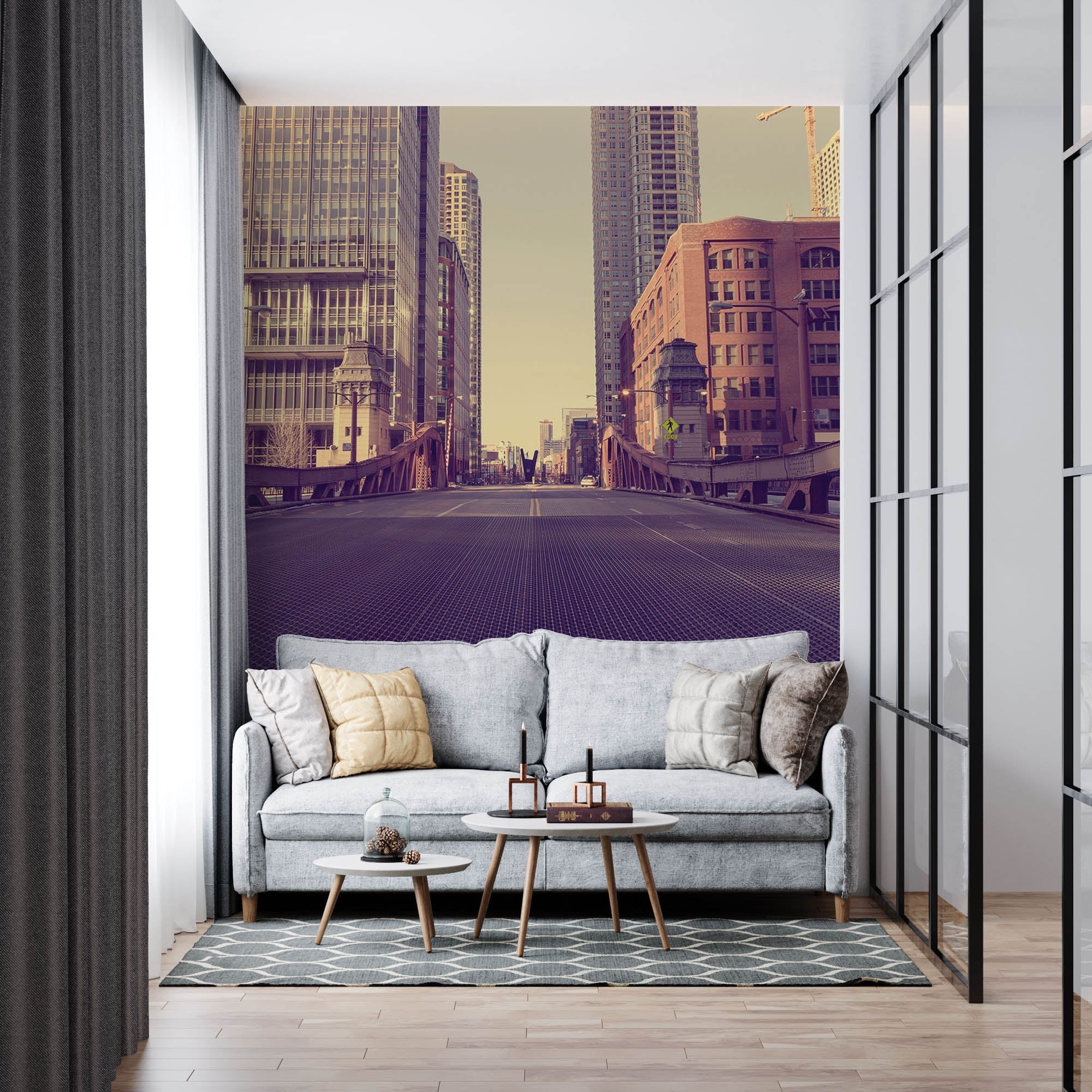 Photo vintage d'un pont - LW00354