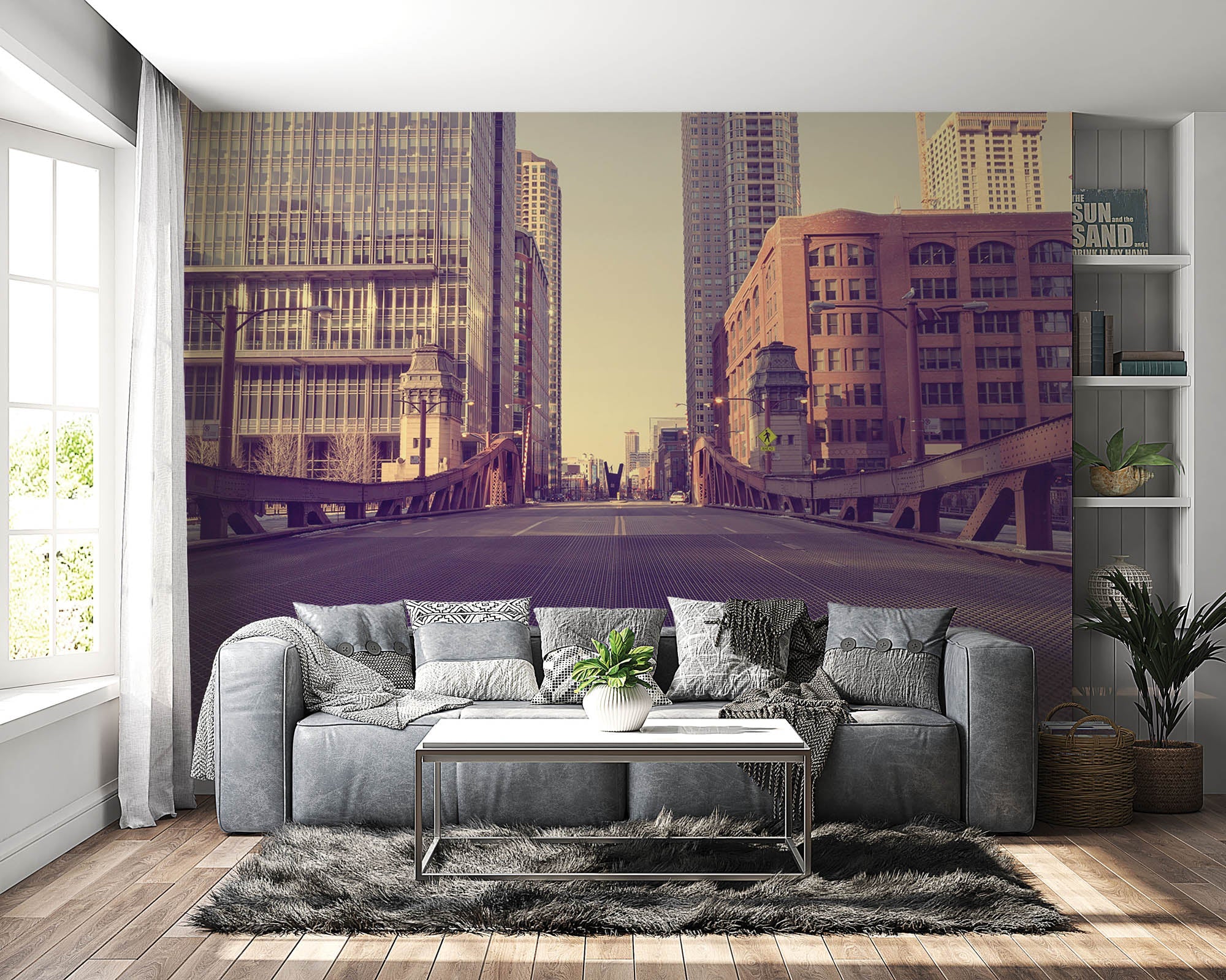 Photo vintage d'un pont - LW00354