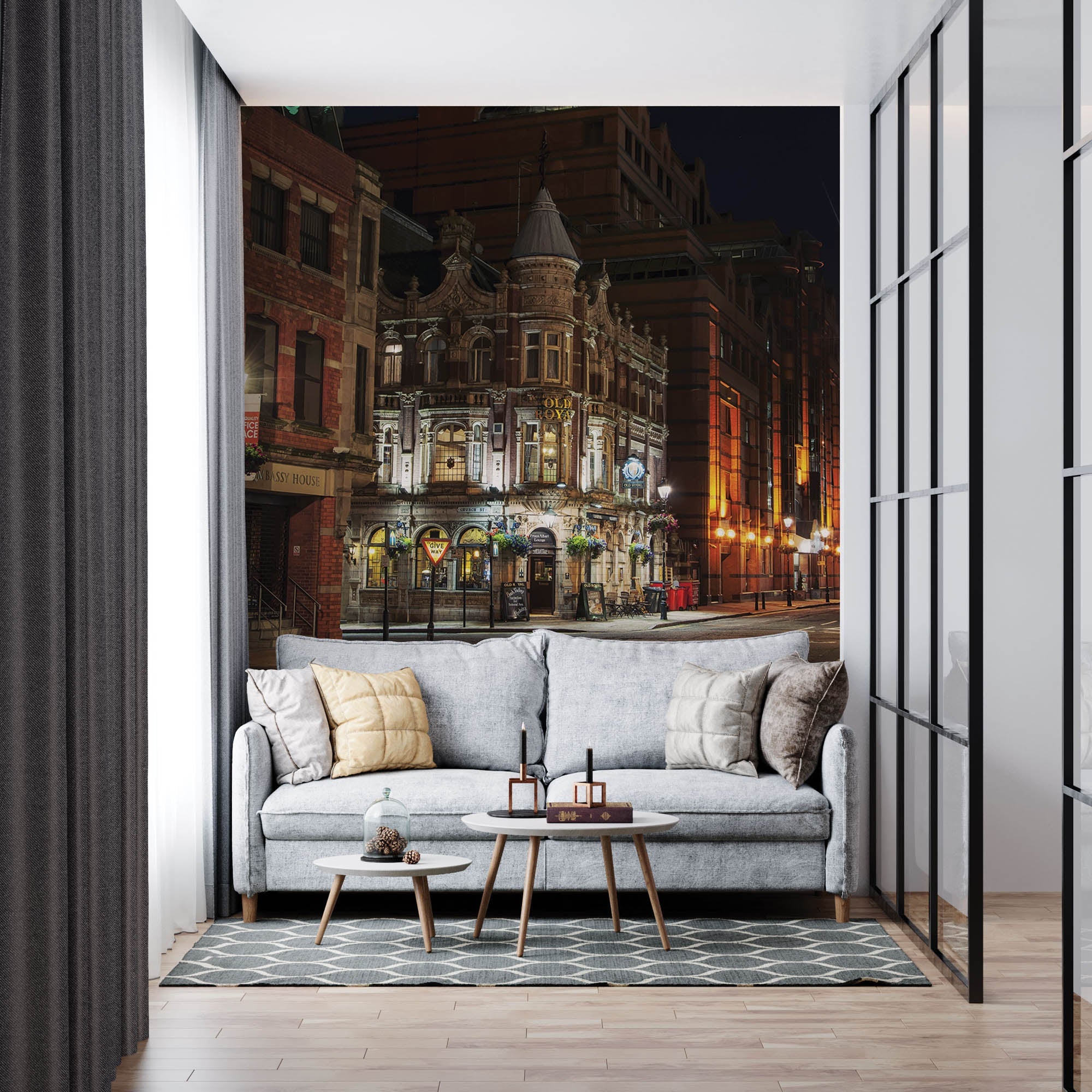 Aanzicht van een pub in Birmingham - LW00359