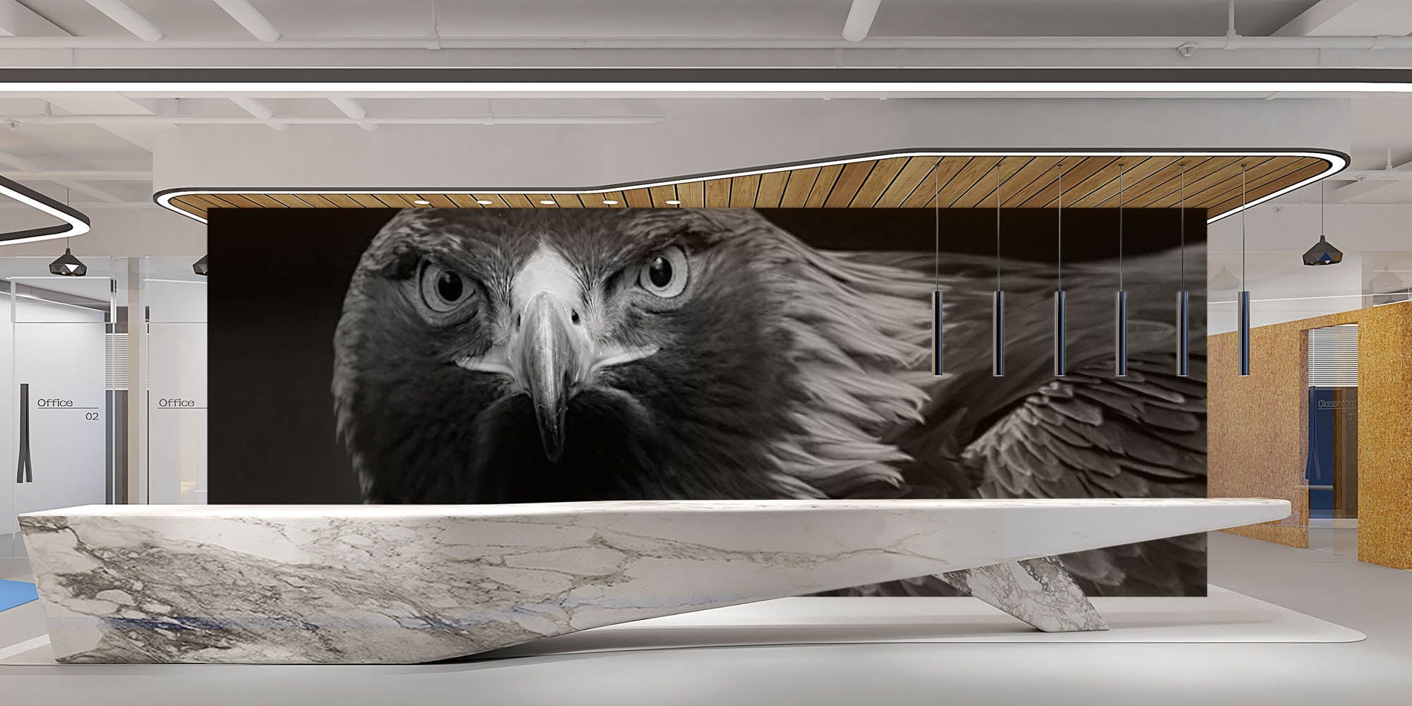 Close- up van arend van vooraf gezien - LW00221