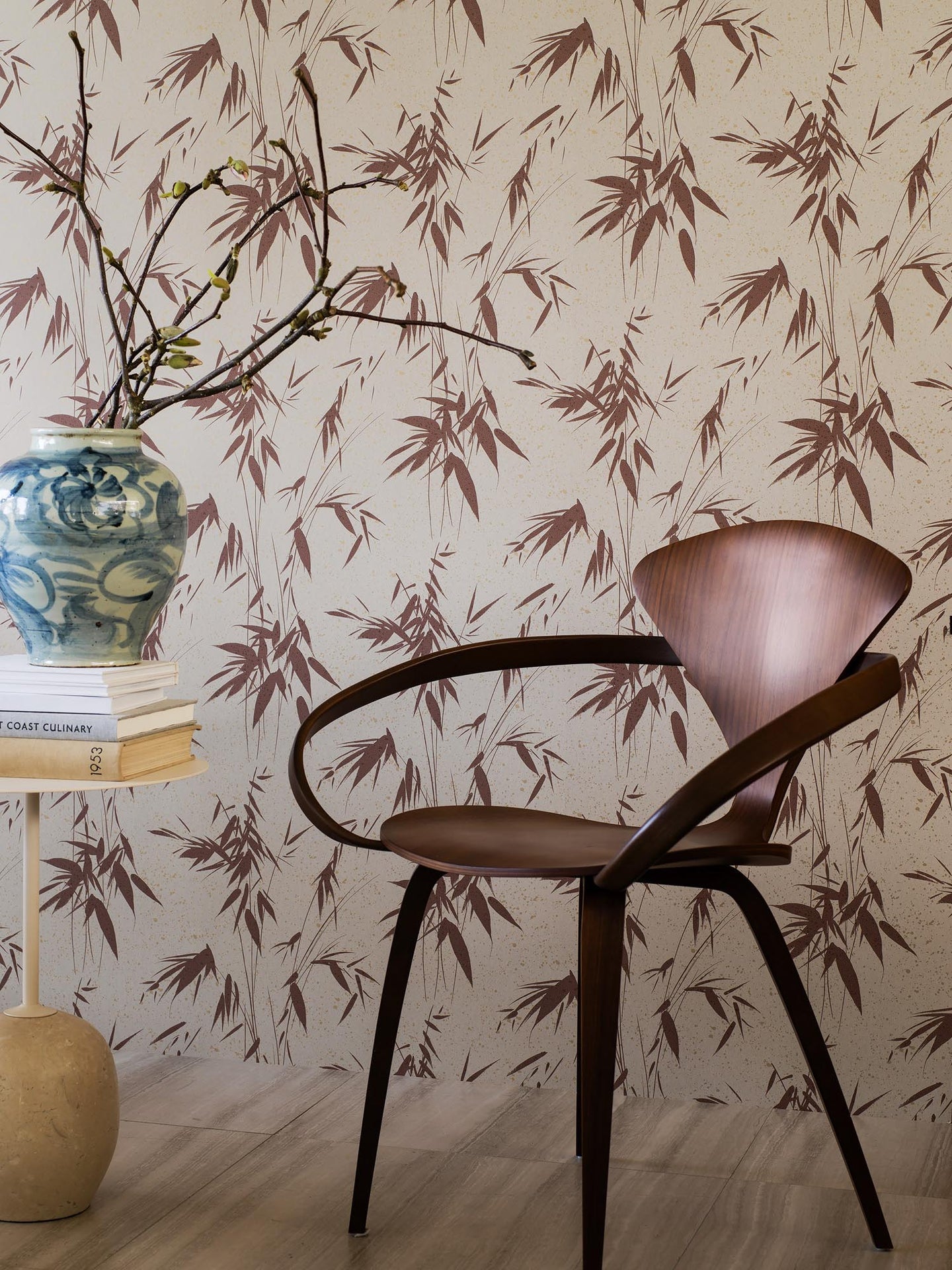 Boråstapeter Eastern Simplicity Ink Bamboo 3112