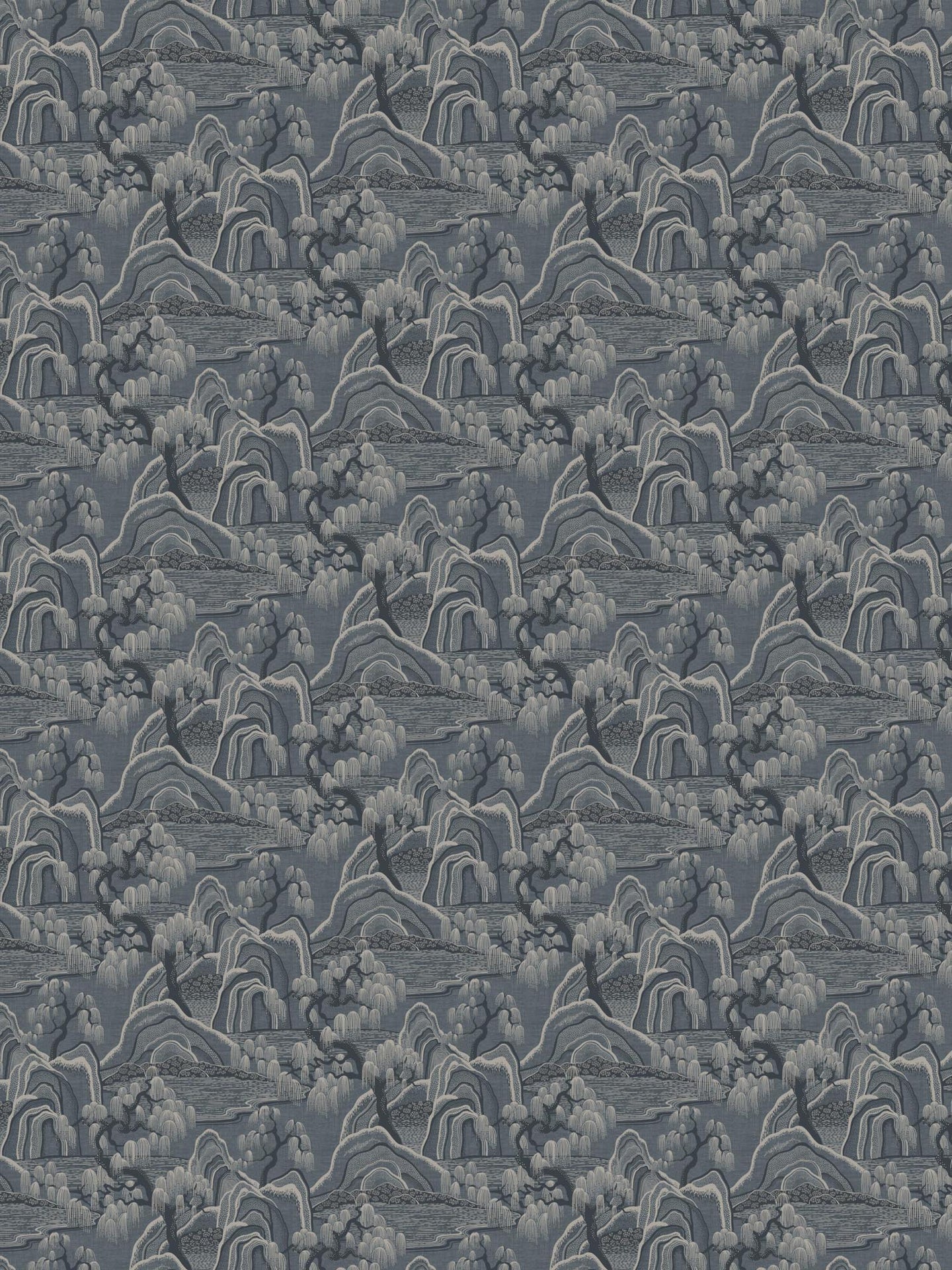 Boråstapeter Eastern Simplicity Indigo Garden 3133