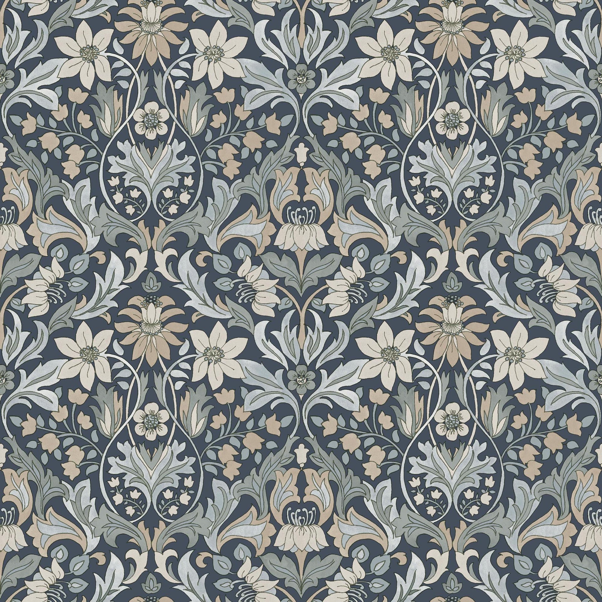 Boråstapeter Timeless Traditions Blomsterfröjd 3292