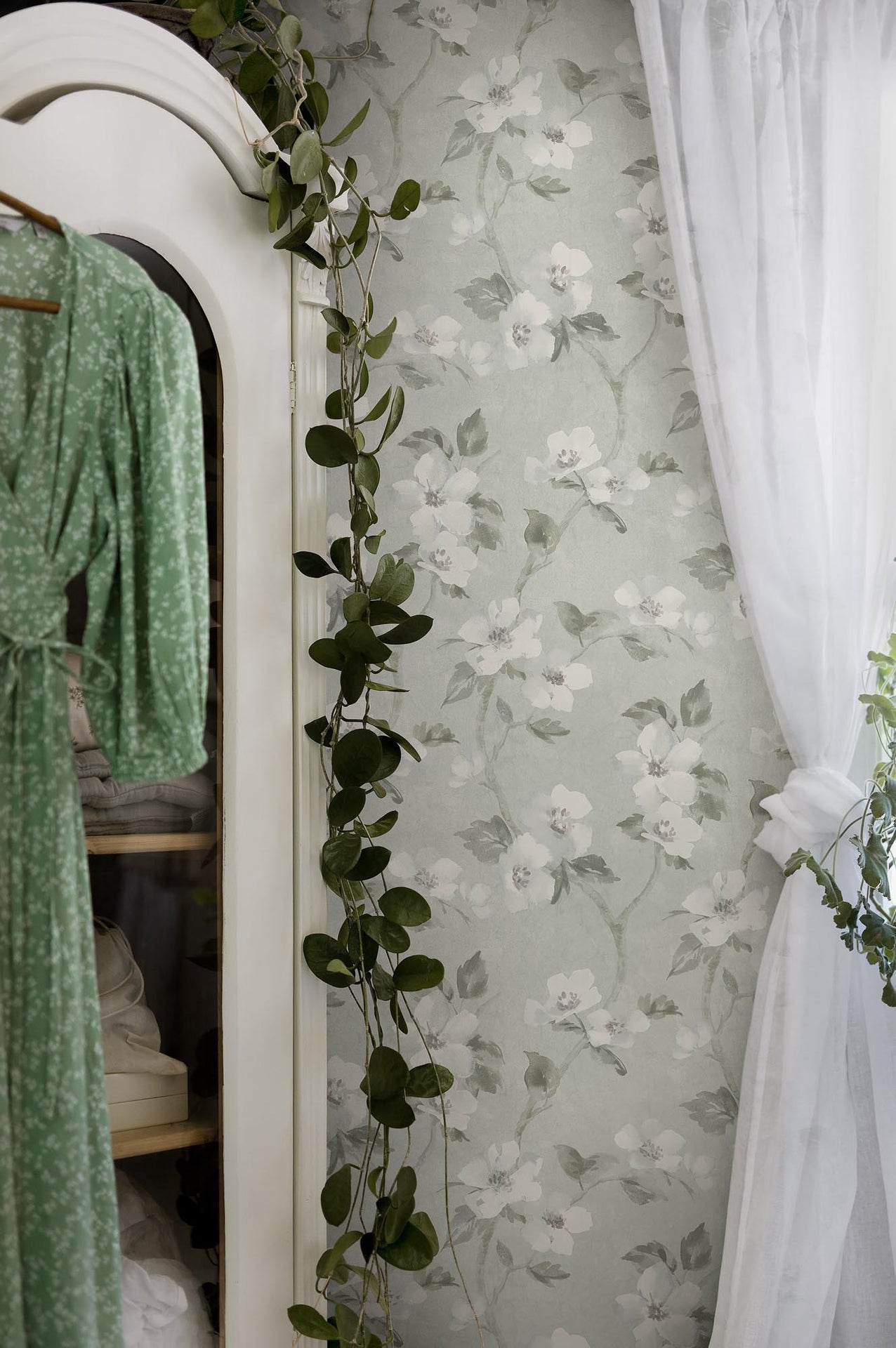 Boråstapeter Cottage garden Helen´s Flower 3585