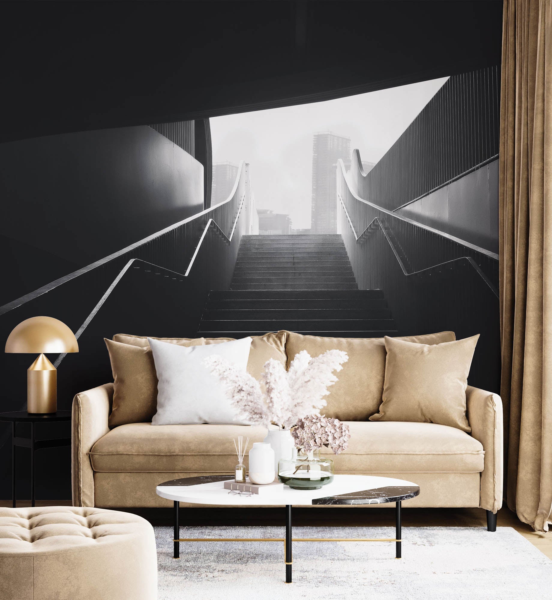 Escalier en ville - LW00029