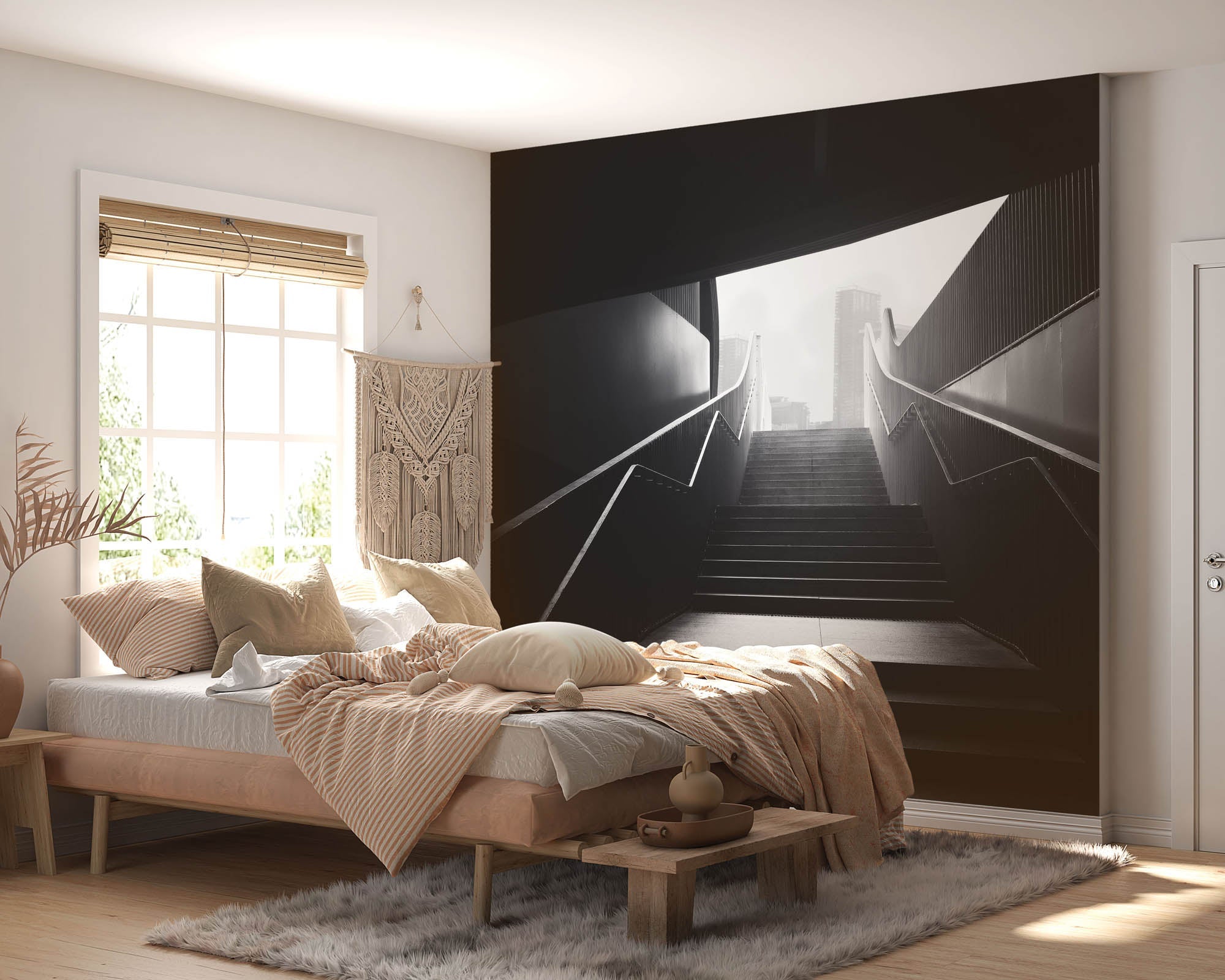 Escalier en ville - LW00029