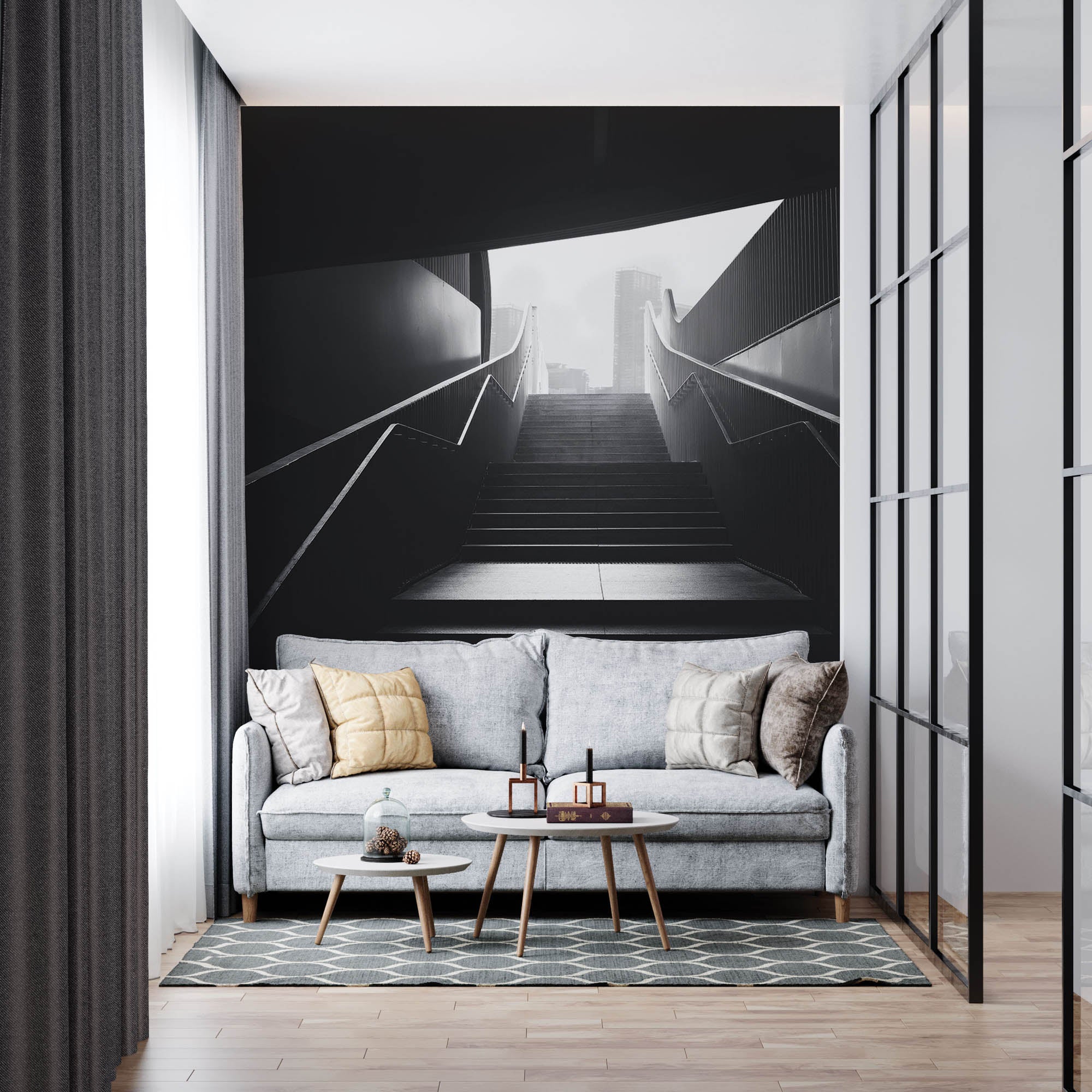 Escalier en ville - LW00029