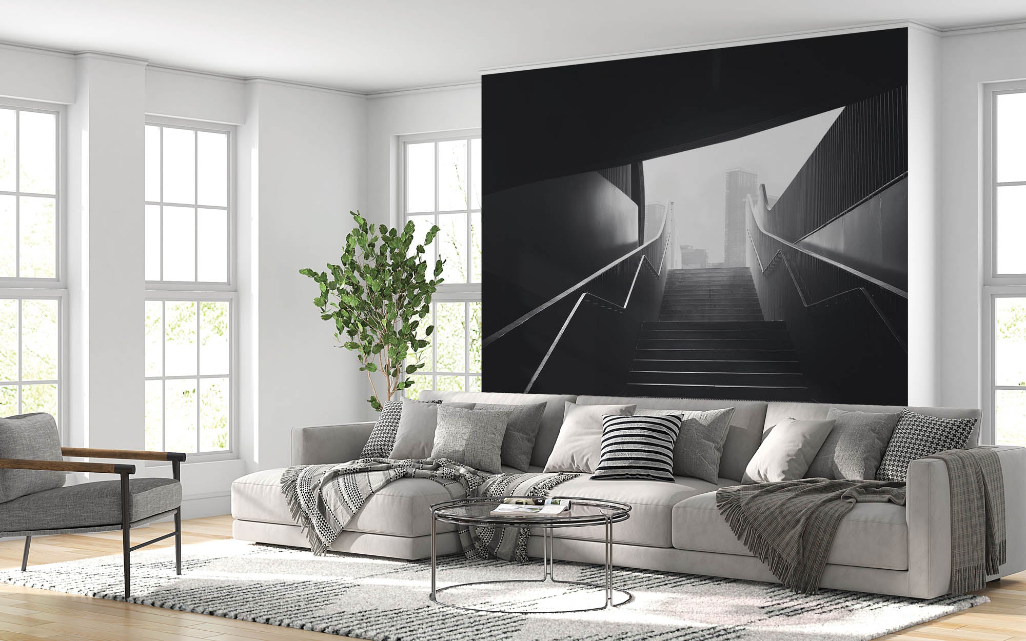 Escalier en ville - LW00029