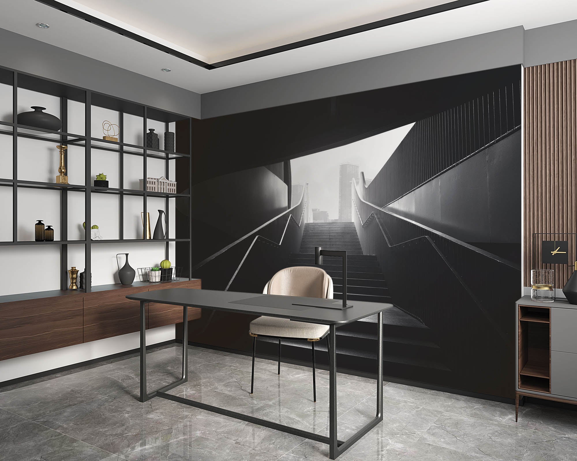 Escalier en ville - LW00029