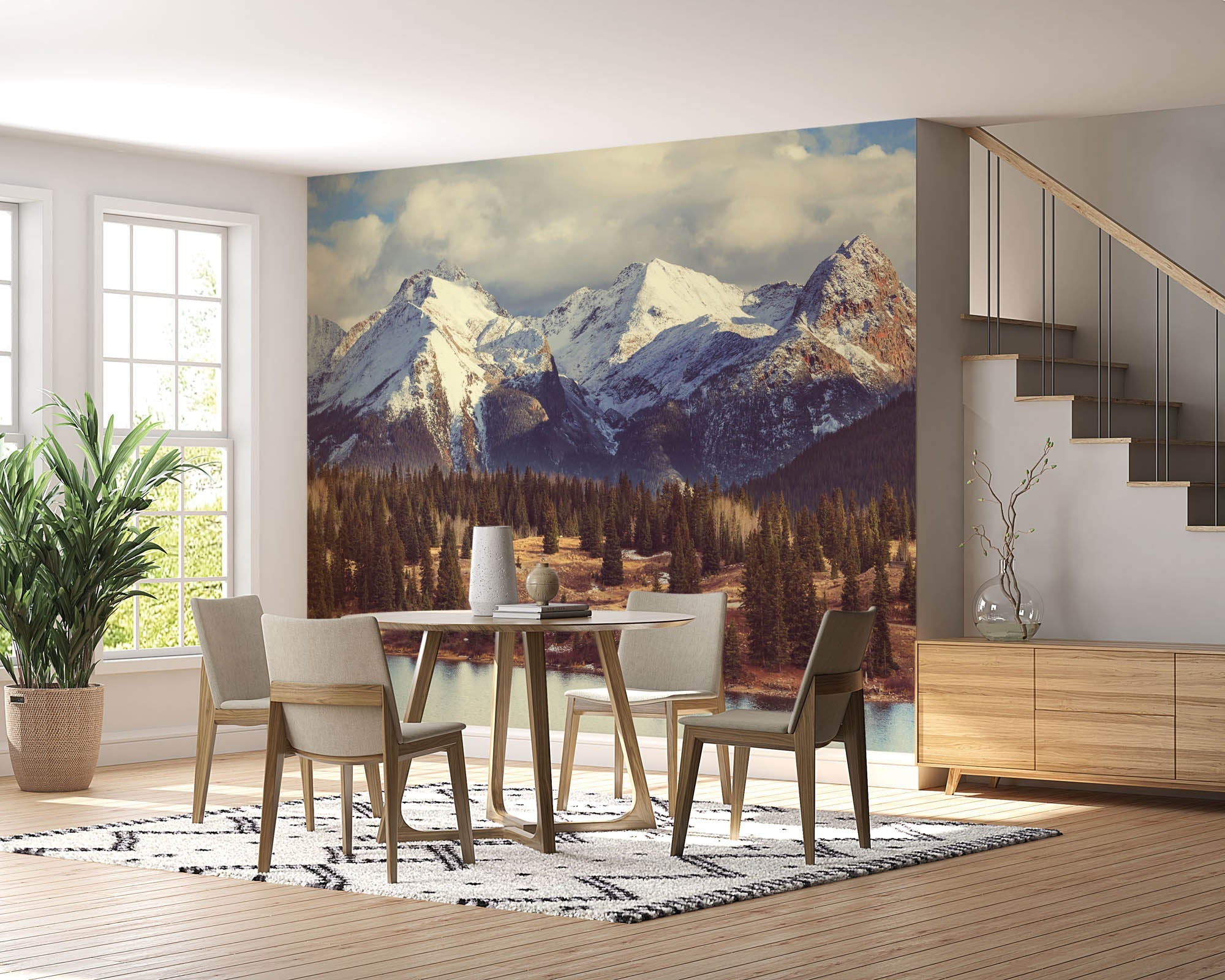 Berglandschap Rocky Mountains - LW00127