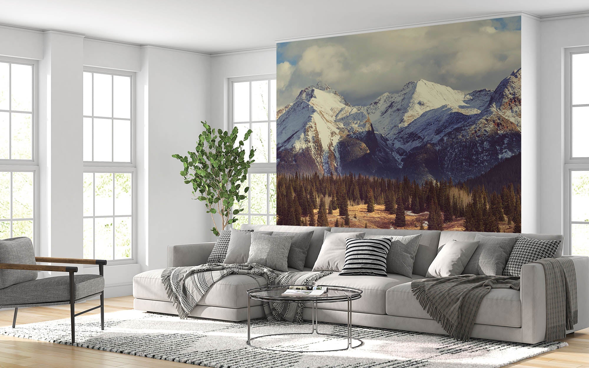 Berglandschap Rocky Mountains - LW00127