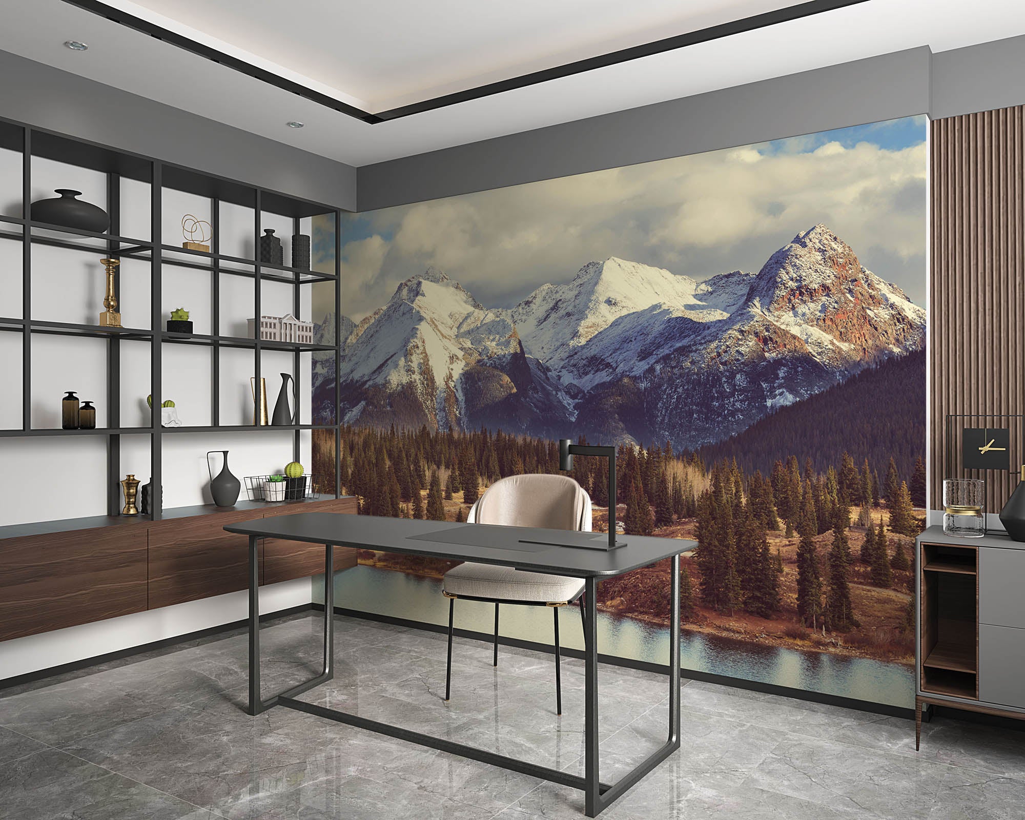 Berglandschap Rocky Mountains - LW00127