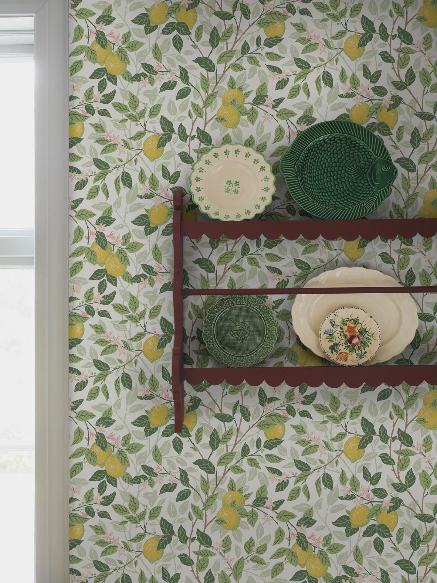 Boråstapeter Orangeri Citronträd 5702