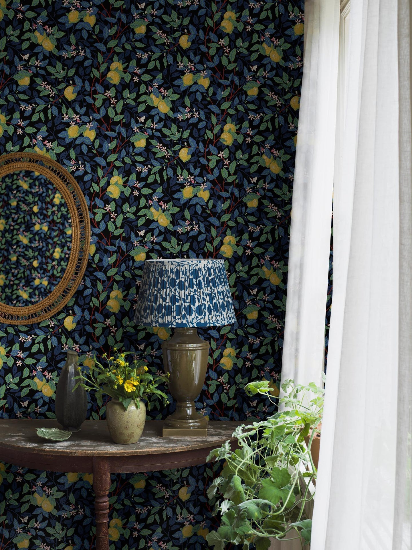Boråstapeter Orangeri Citronträd 5703