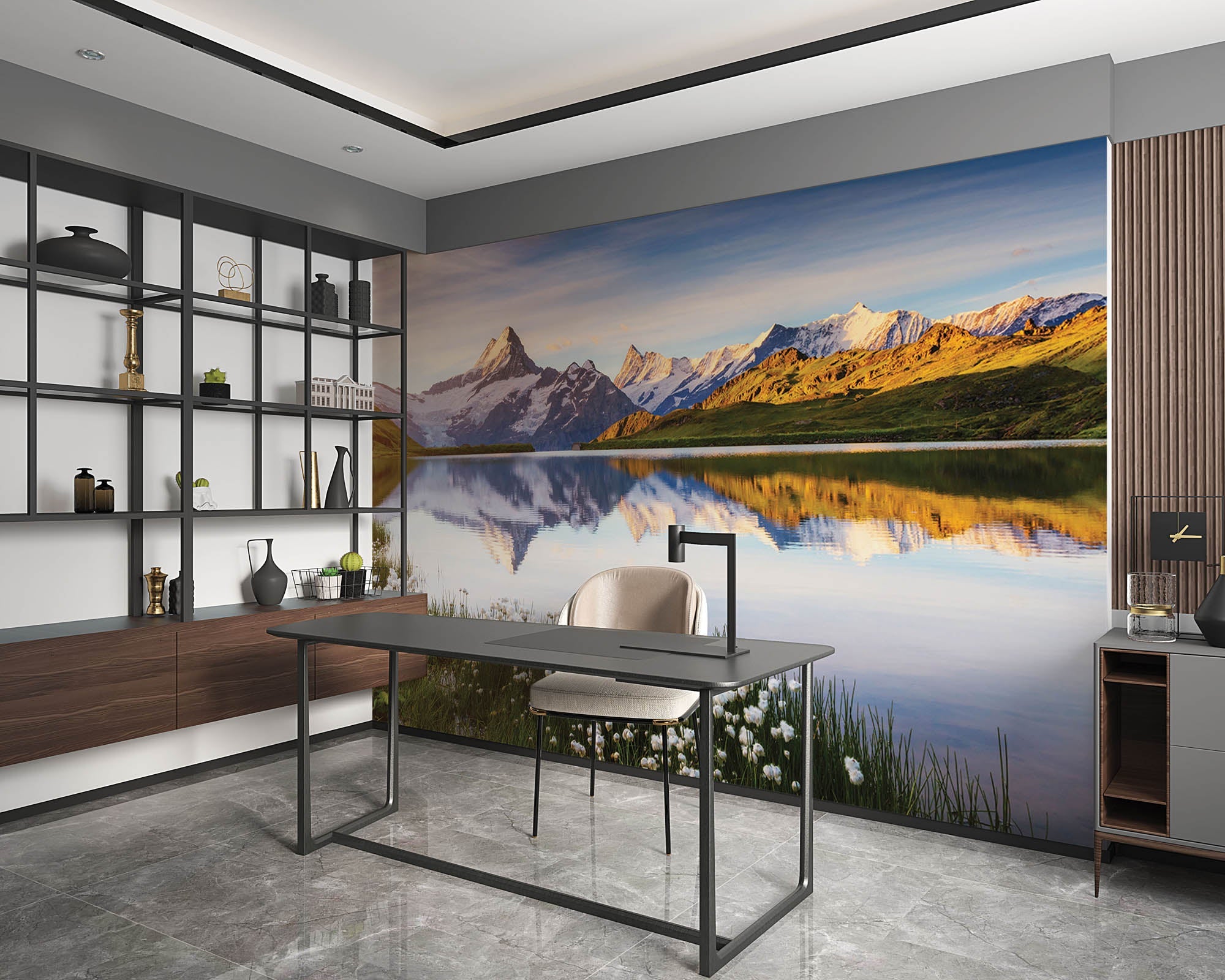 Meer in Zwitserse alpen - LW00134