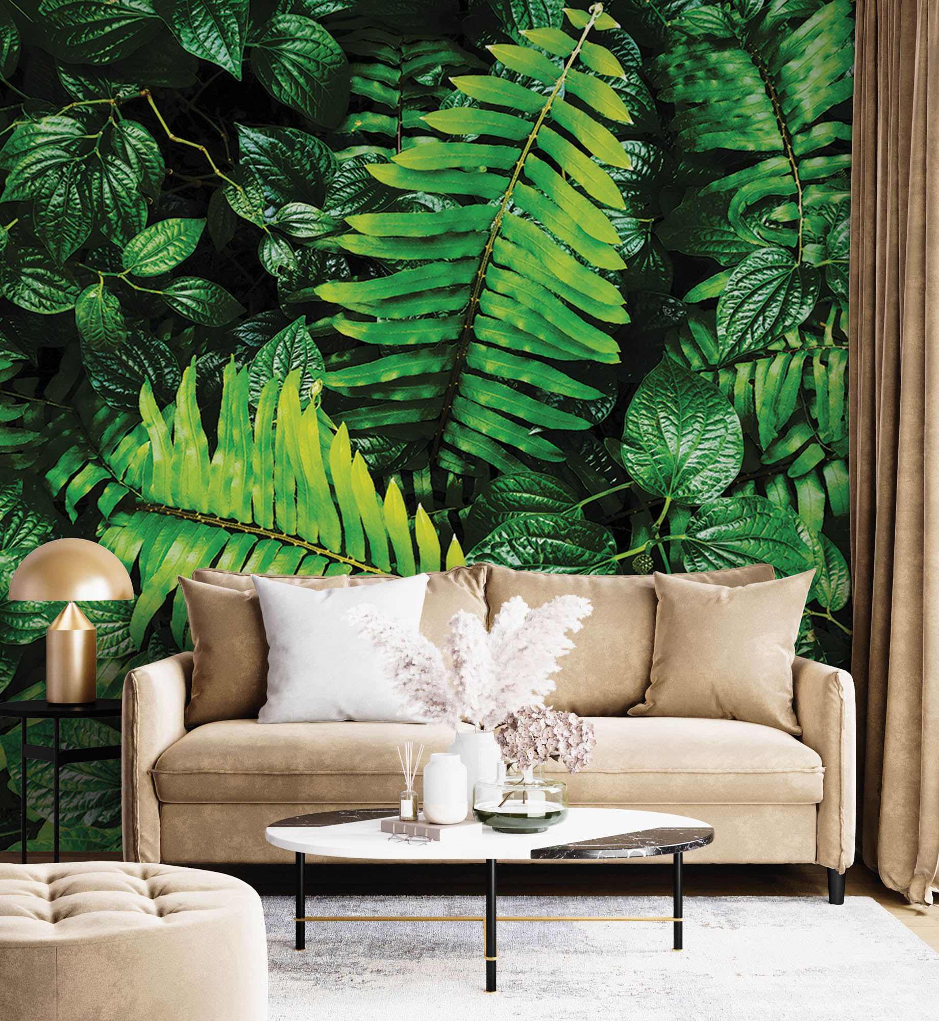 Compositie van bladeren - LW00268