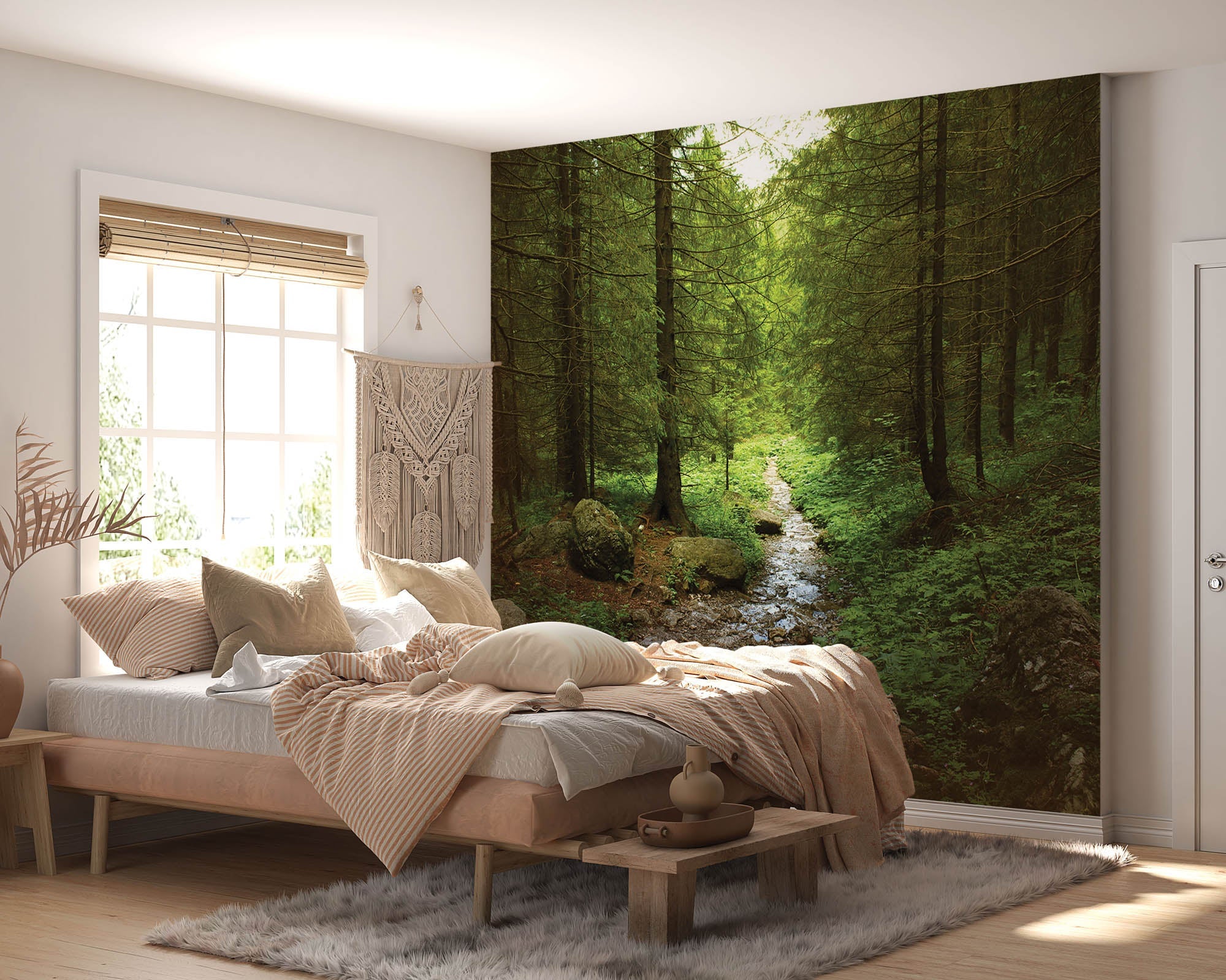 Voetpad door het bos - LW00269