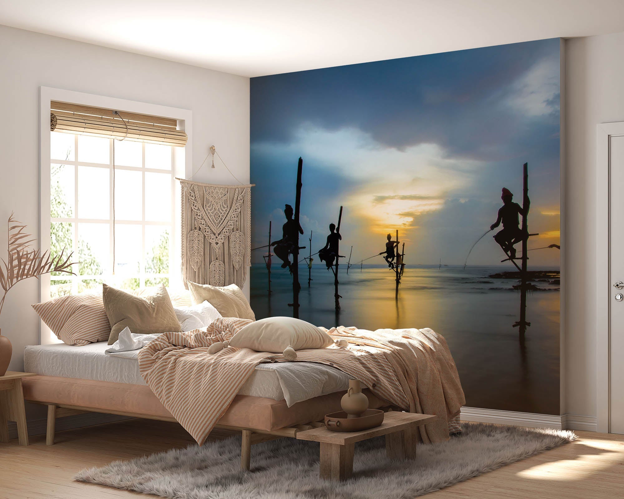 Pêcheurs traditionnels Sri Lanka - LW00089