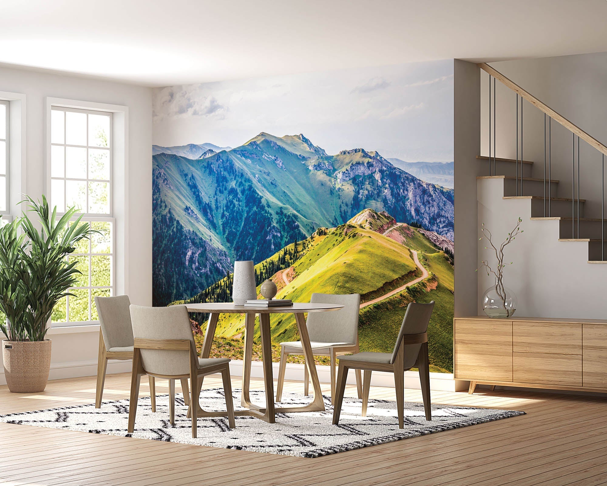 Bergpad in zomer - LW00142