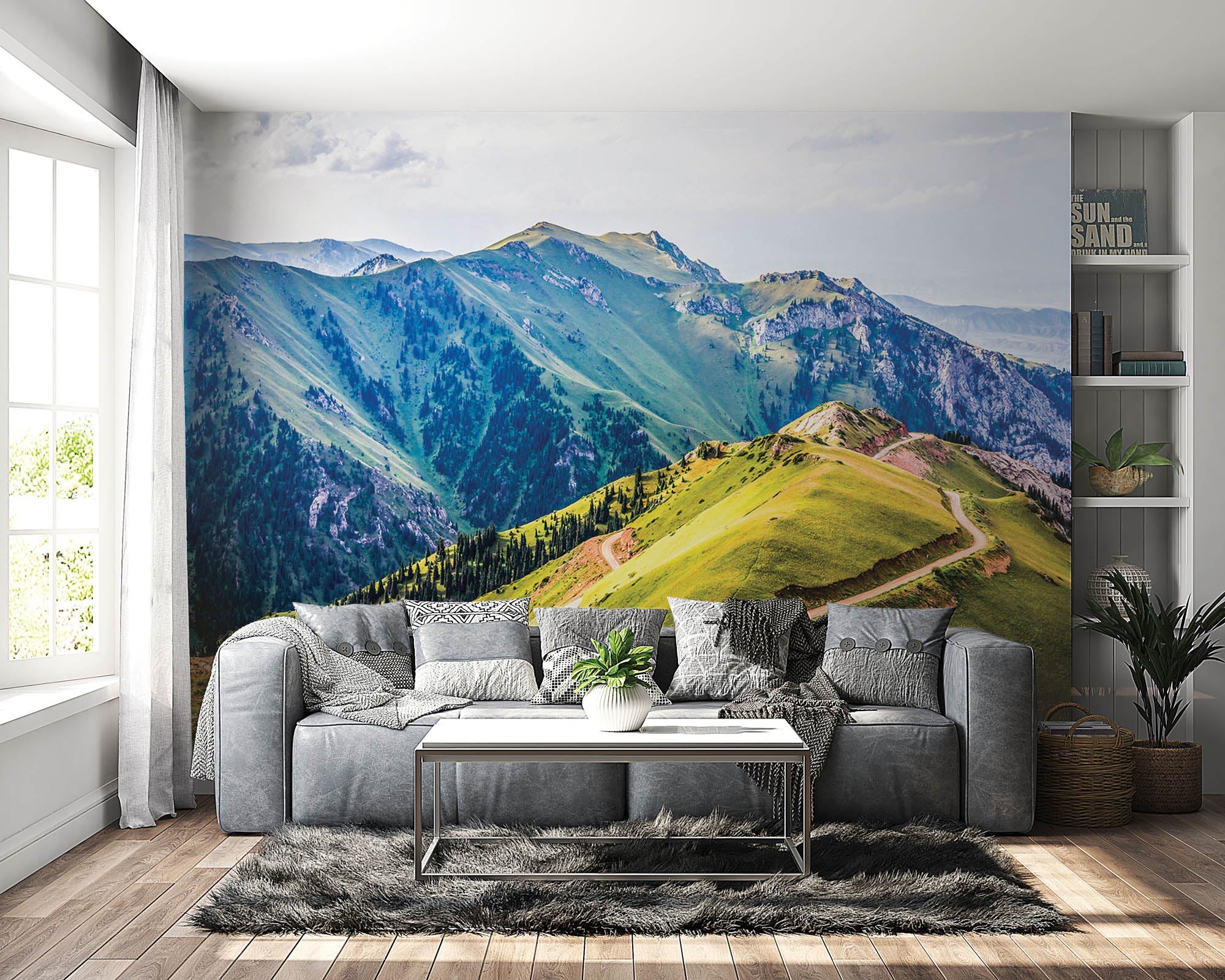 Bergpad in zomer - LW00142