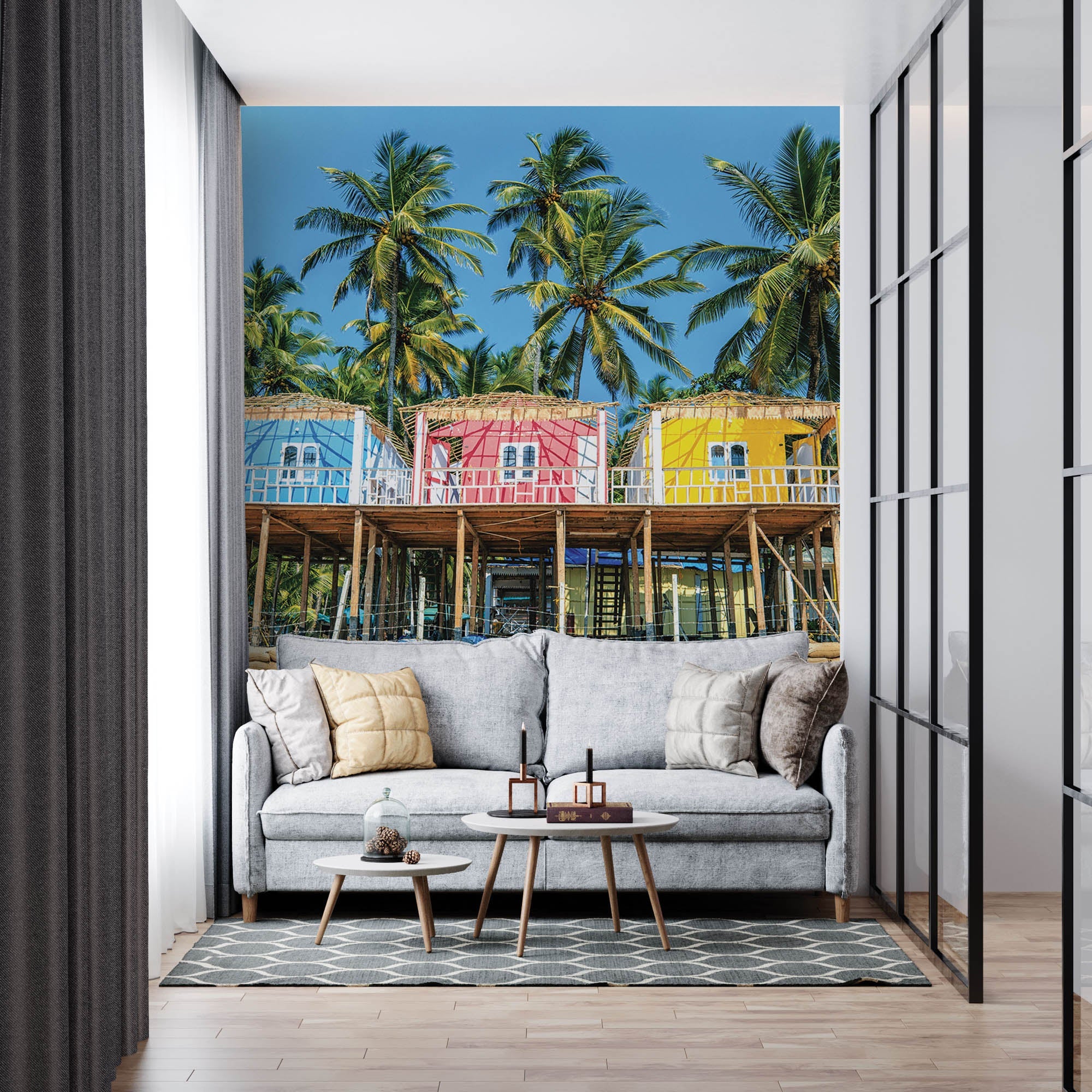 Bungalows strand India - LW00434