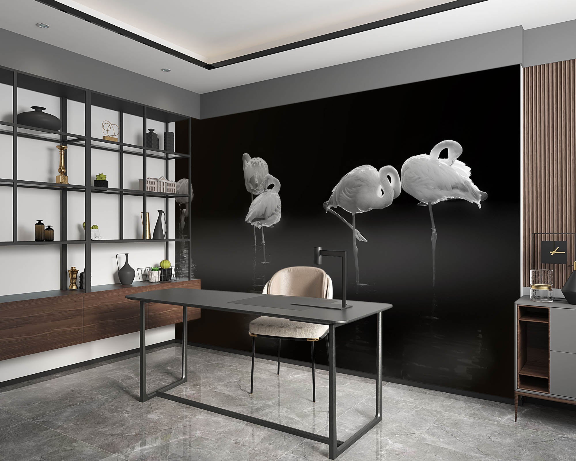 Slapende flamingo's - LW00241