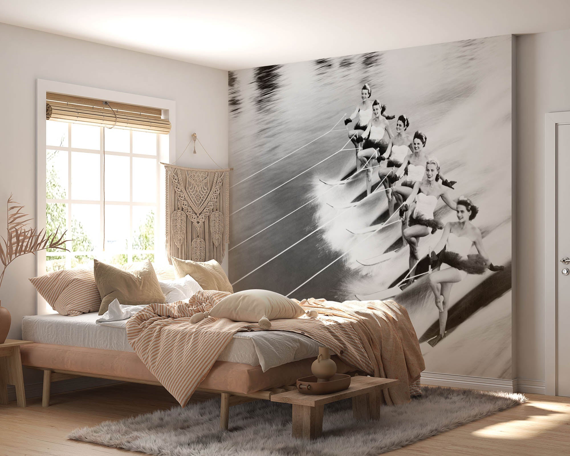 Waterskiënde vrouwen - LW00401