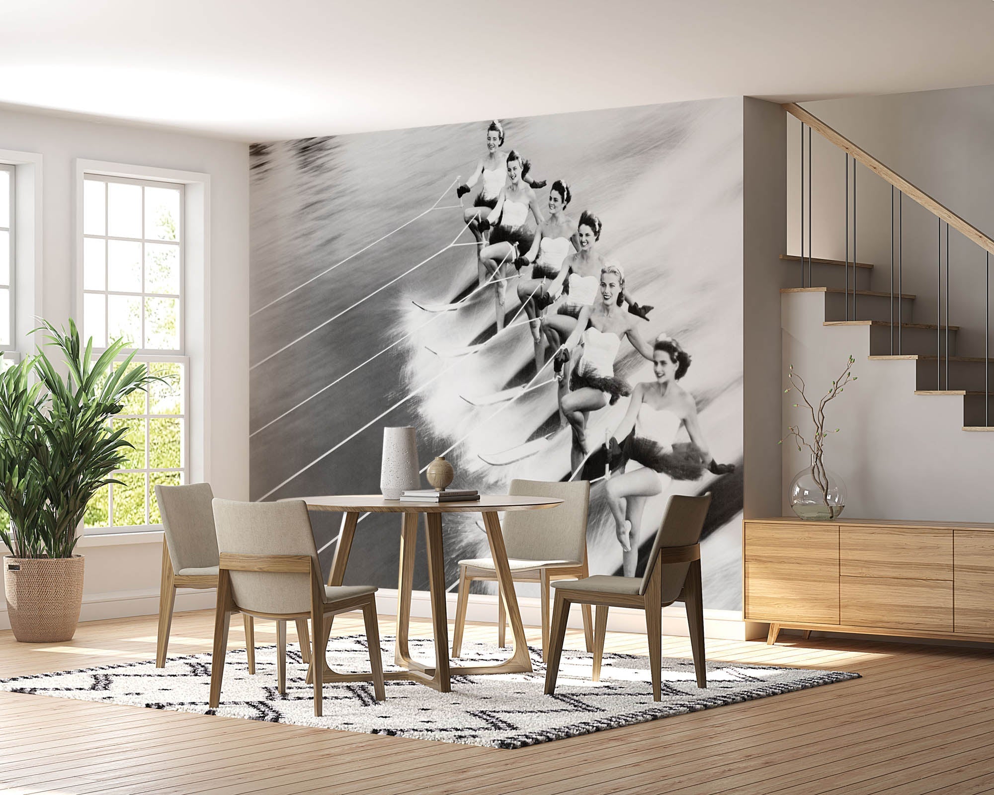 Waterskiënde vrouwen - LW00401