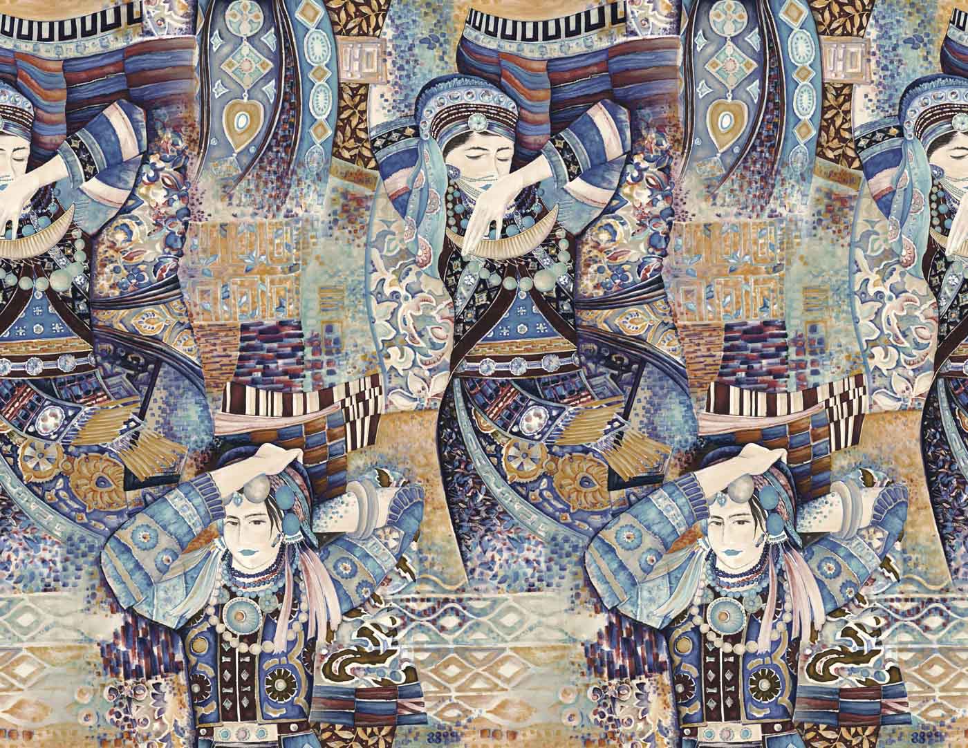 Arte Decors & Panoramiques Odisha Dance 97642