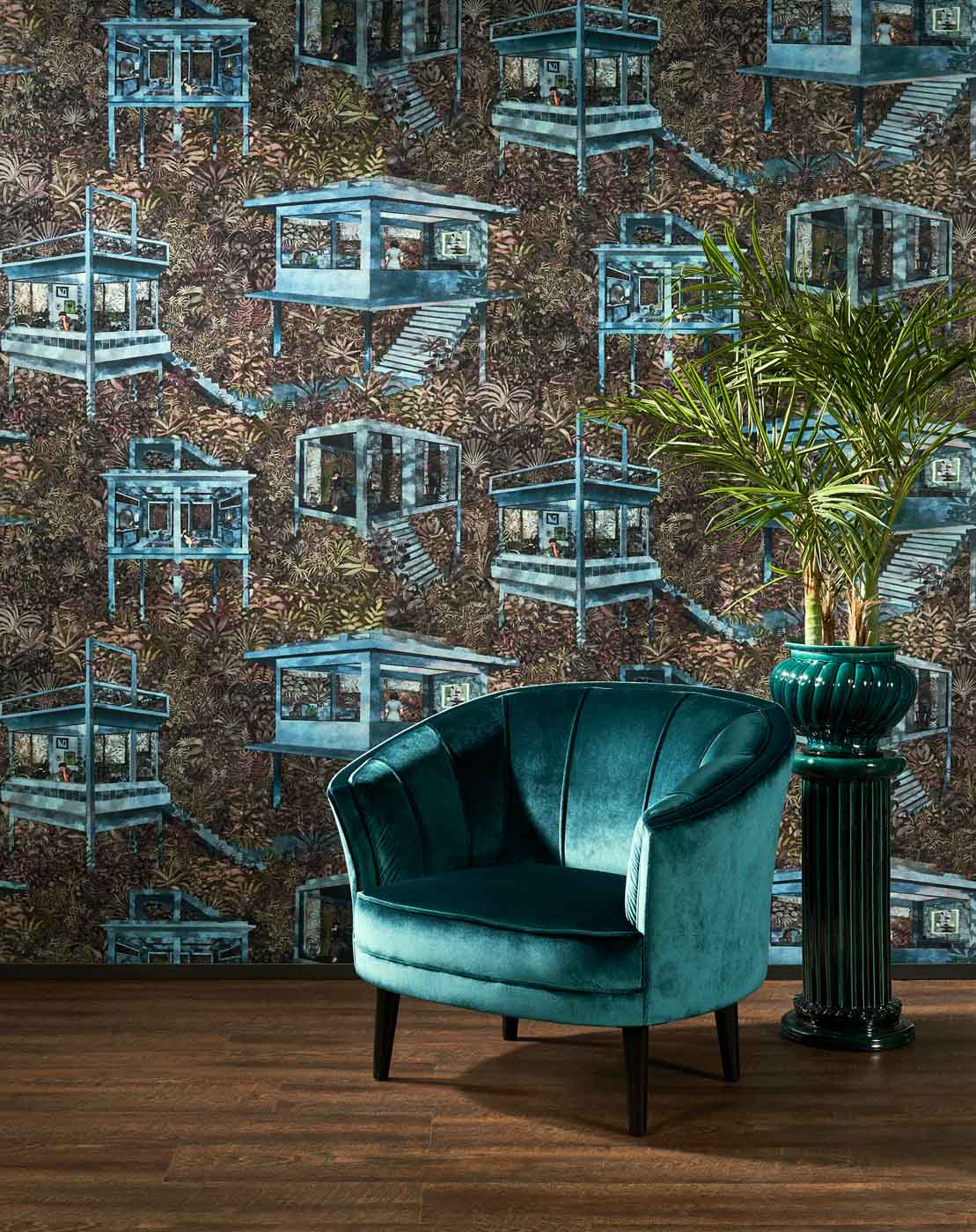 Arte Decors & Panoramiques Palafitas Amazonia 97582