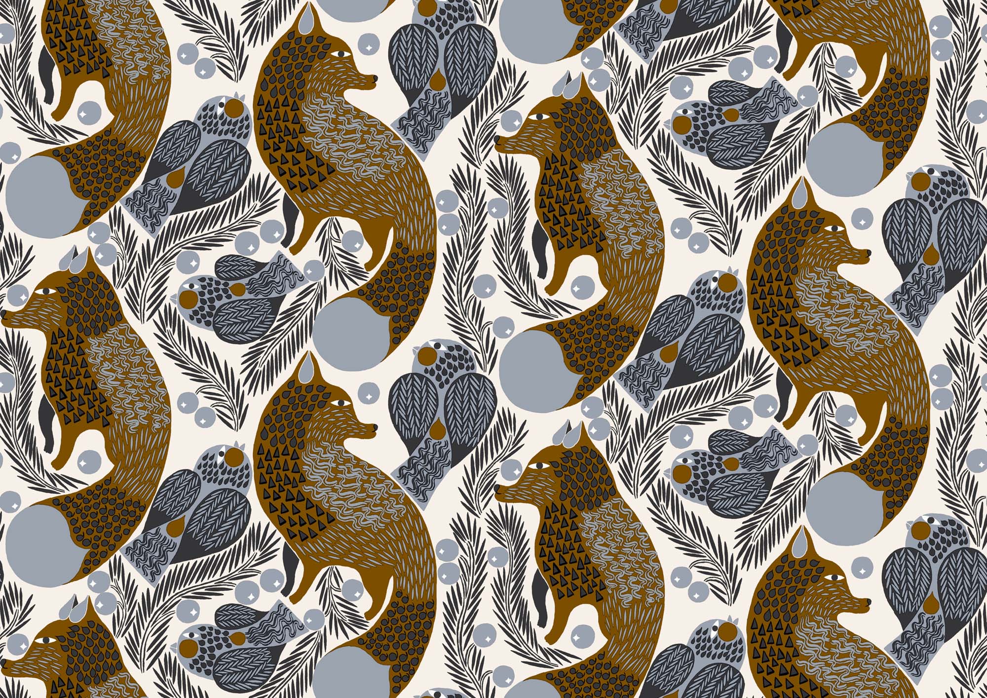 Hooked on Walls Marimekko Volume 06 Ketunmarja 25176